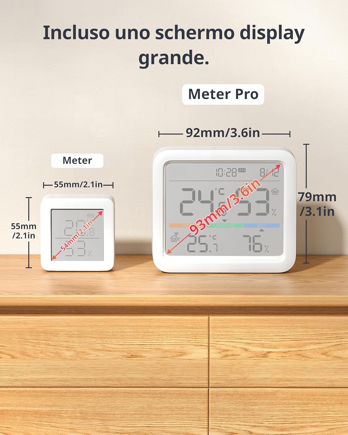 Switchbot Stazione Meteo Bluetooth - immagine 3
