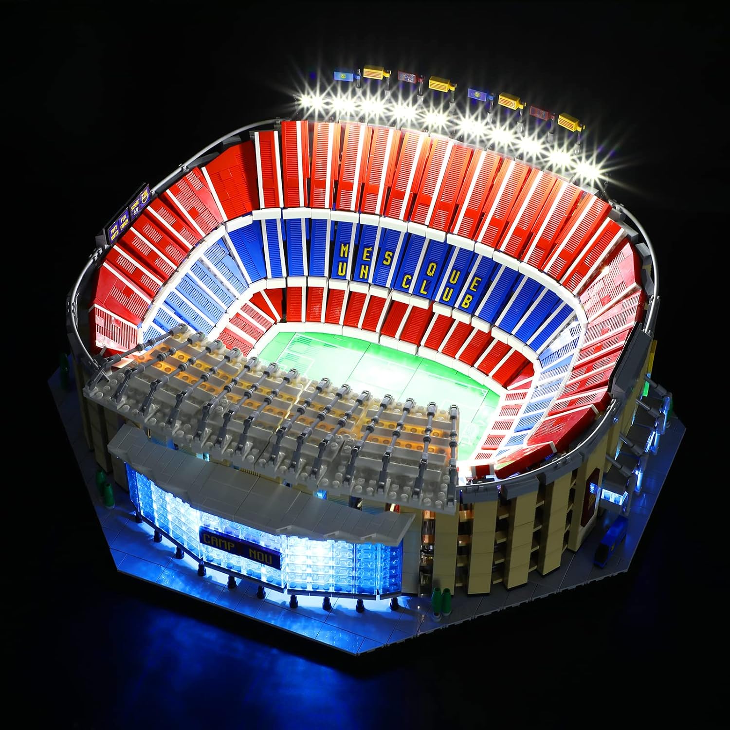 GEAMENT Luci LED per LEGO Camp NOU FC Barcelona - immagine 1