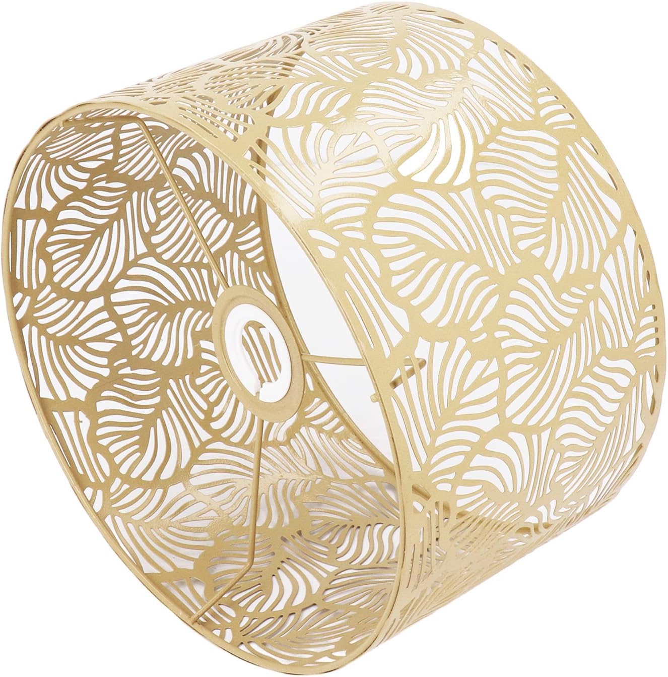 Paralume Chiaro E14 E27, Stile Semplice, Oro - immagine 3