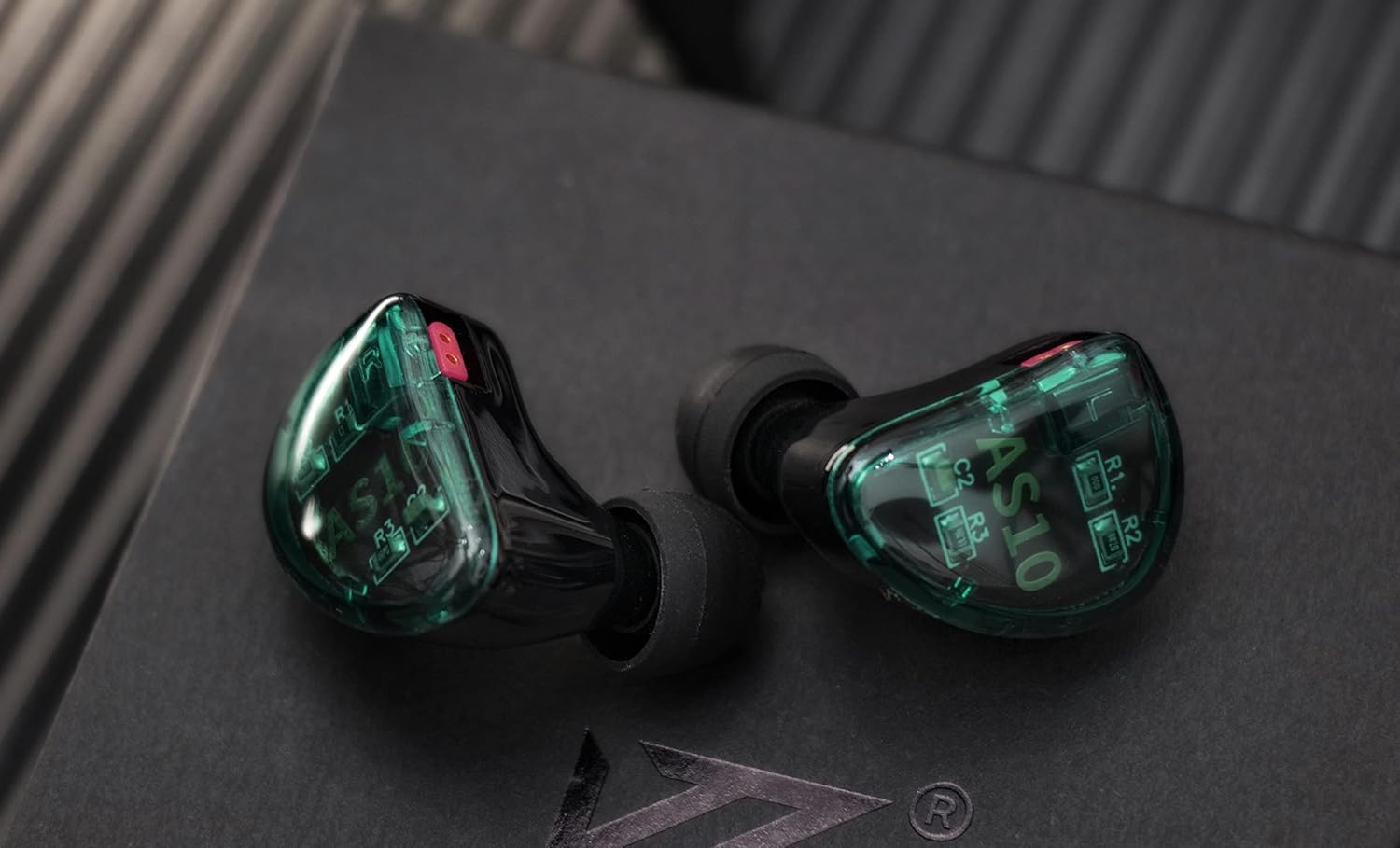 Linsoul KZ AS10 5BA Cuffie In-Ear HiFi, Ciano - immagine 8