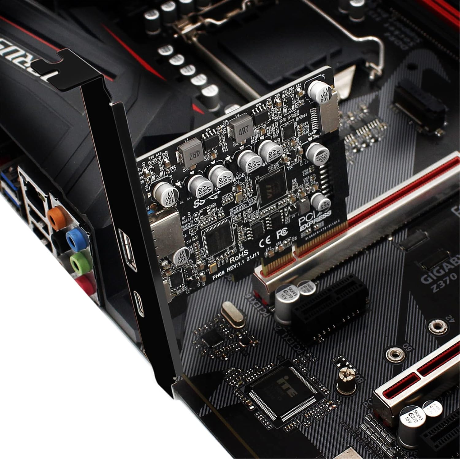 USB C PCIE Card con Porte USB 3.2 e Type-C - immagine 2