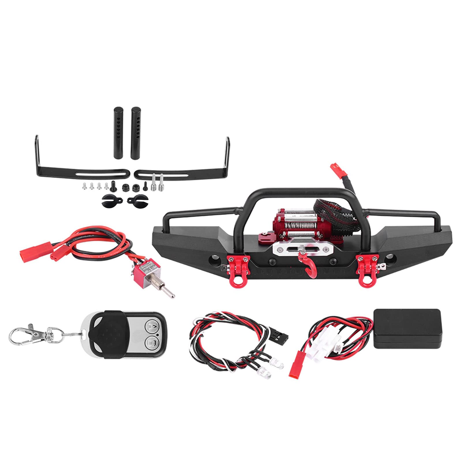 KIMISS Verricello Anteriore Lega Alluminio per RC Crawler