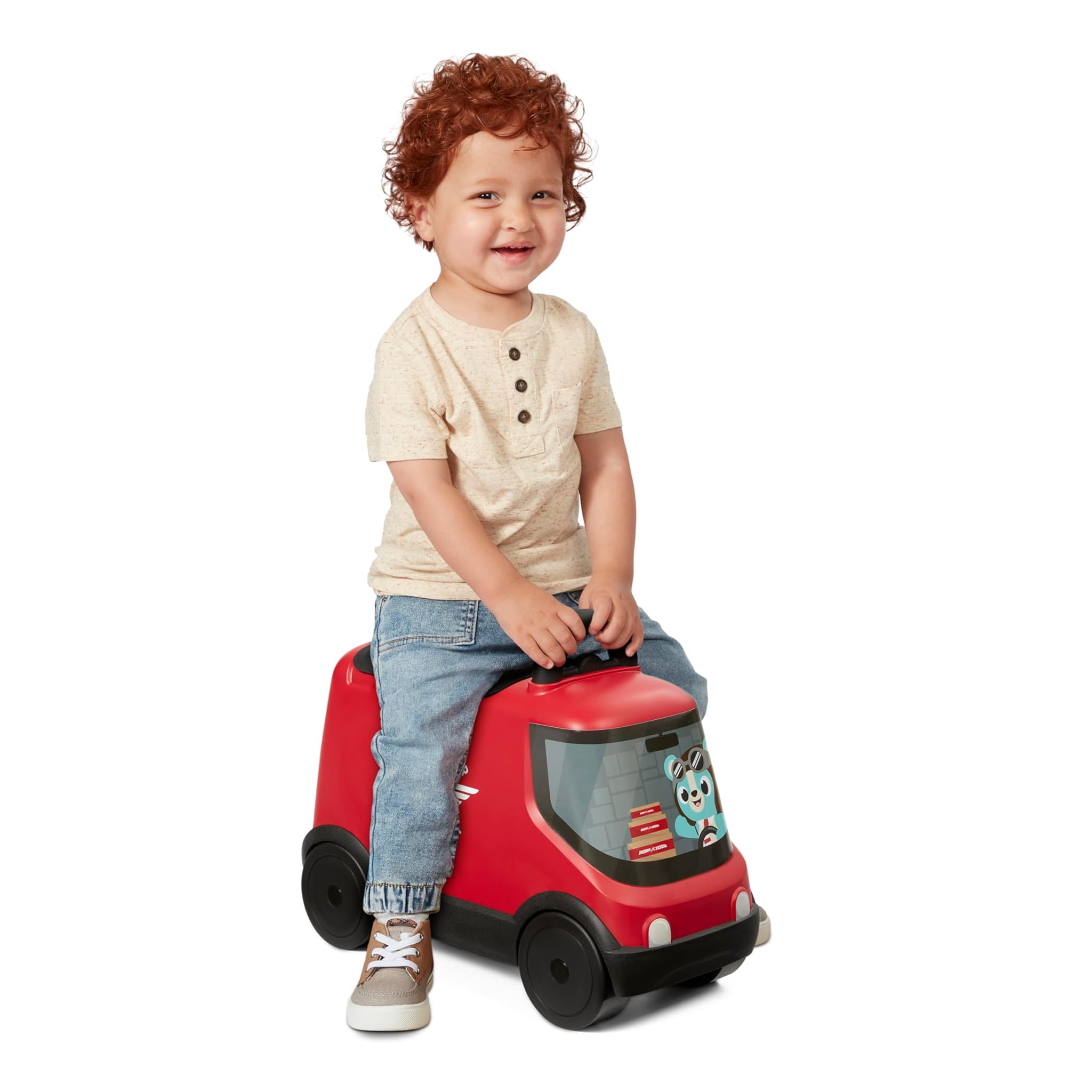 Radio Flyer Ride & Deliver Truck - Giocattolo Rosso