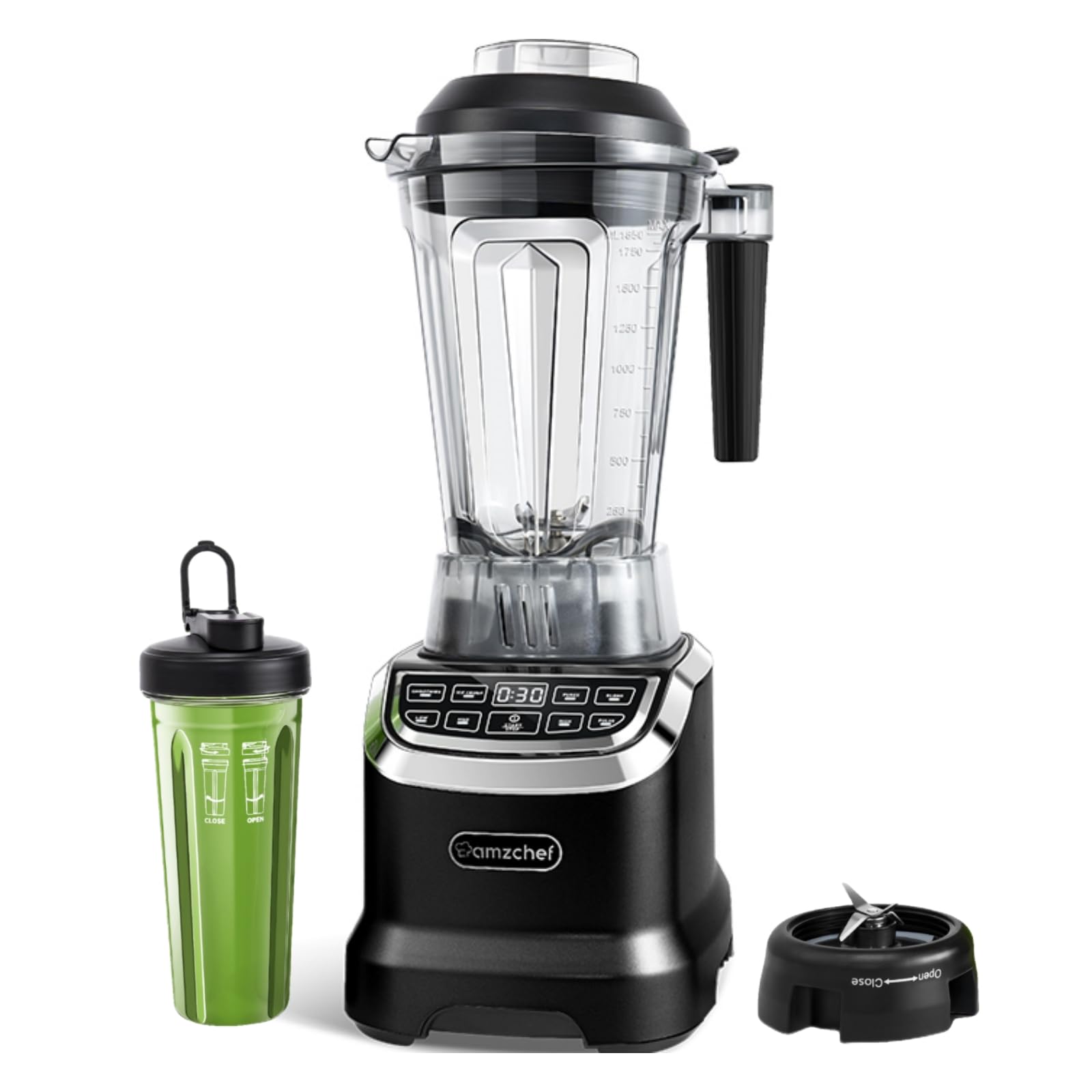 Amzchef Frullatore Professionale Smart Touchscreen