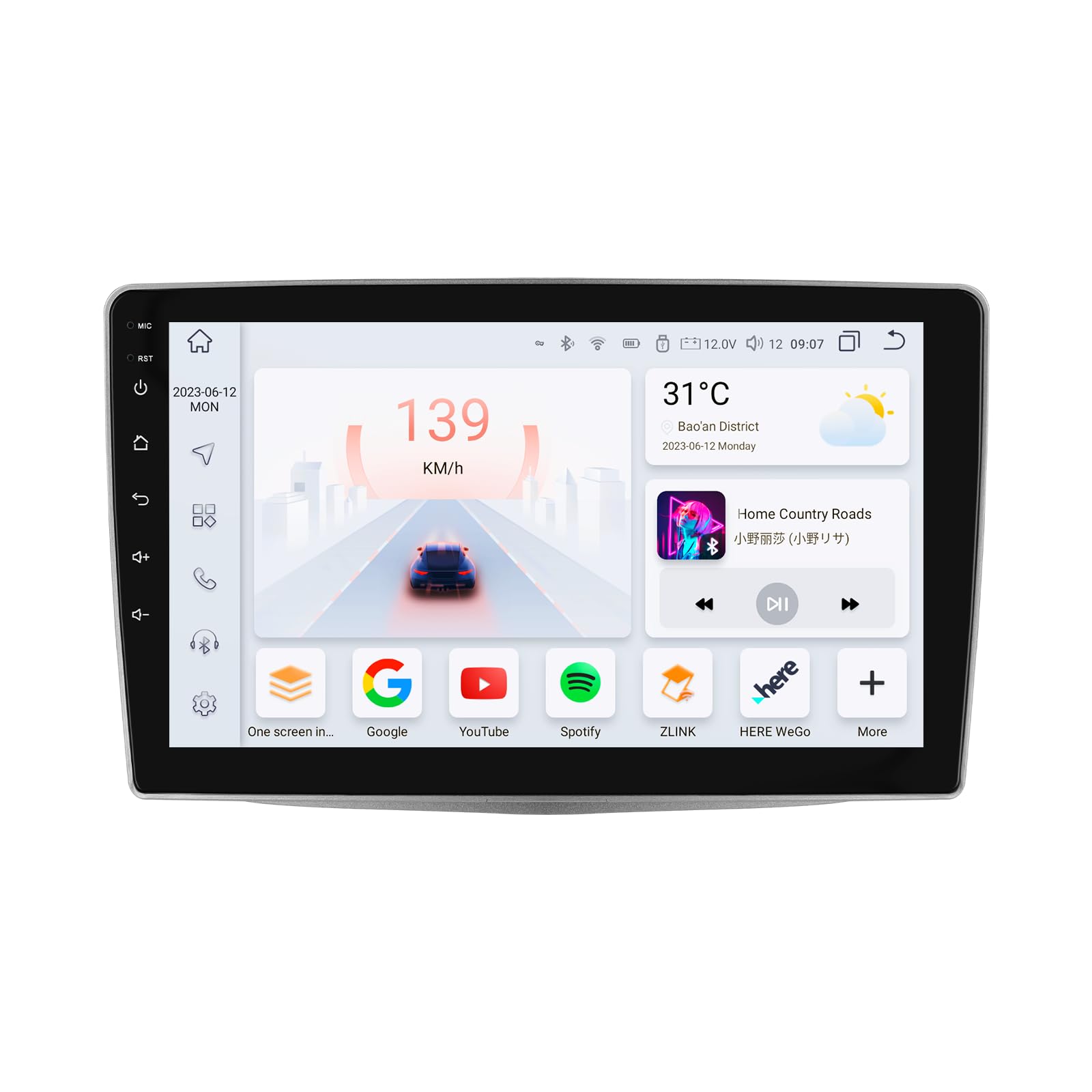 Autoradio Android 13 9" per Alfa Romeo MiTO 2008-2016