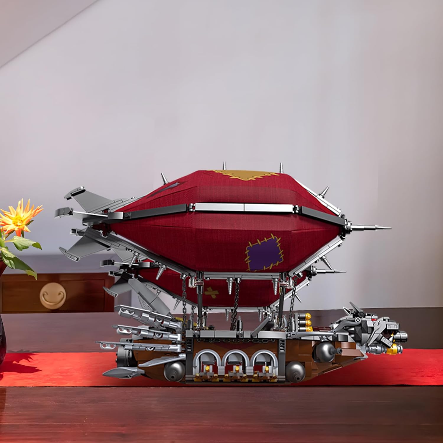 Jmbricklayer 70137 - Dirigibile Medievale per Adulti e Ragazzi - immagine 4