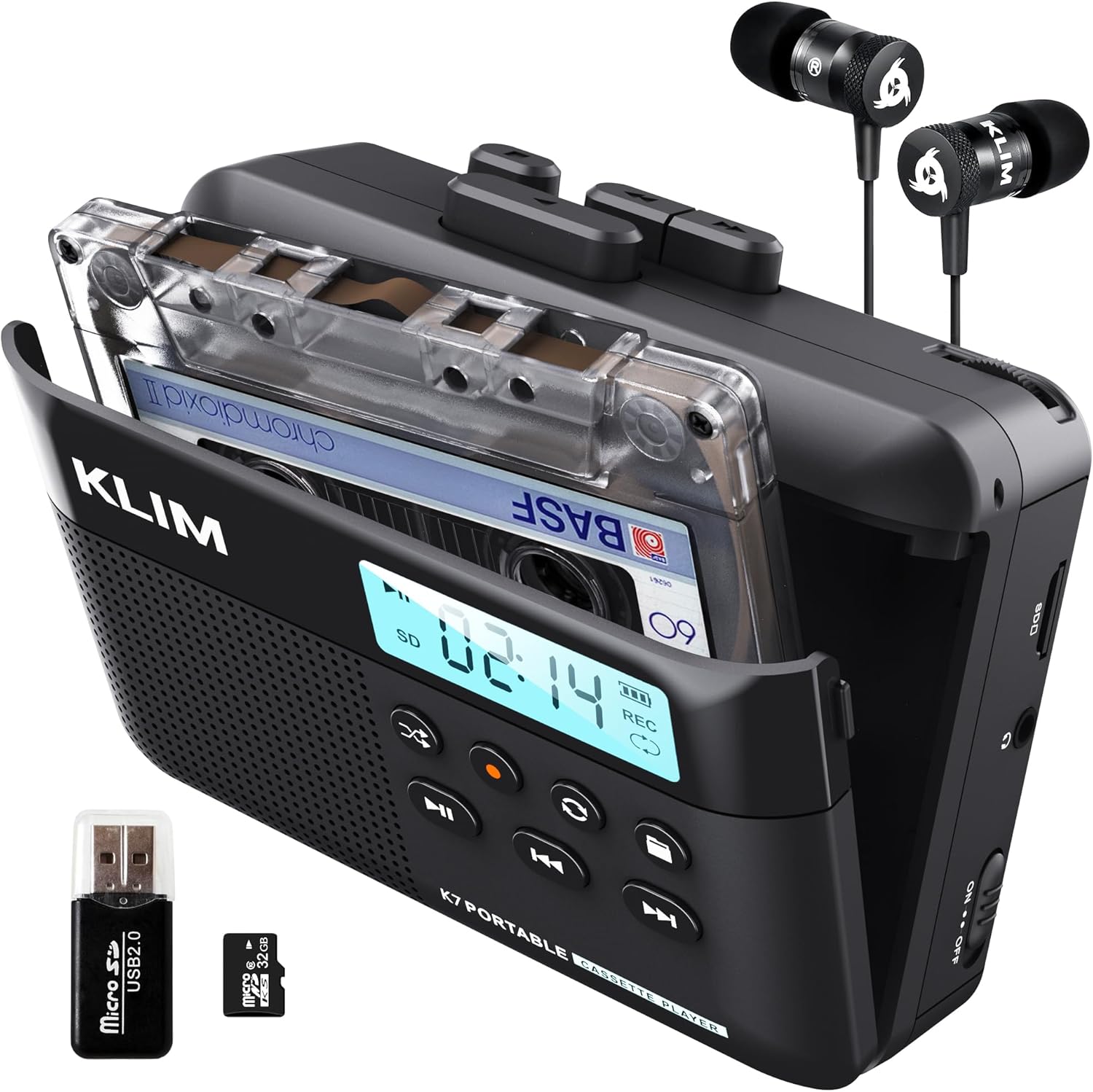 K7 Cassette Player - Convertitore Cassette MP3 - immagine 1