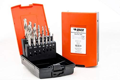 Baercoil BAER - Set Maschi Filettati M3-M12 HSSG