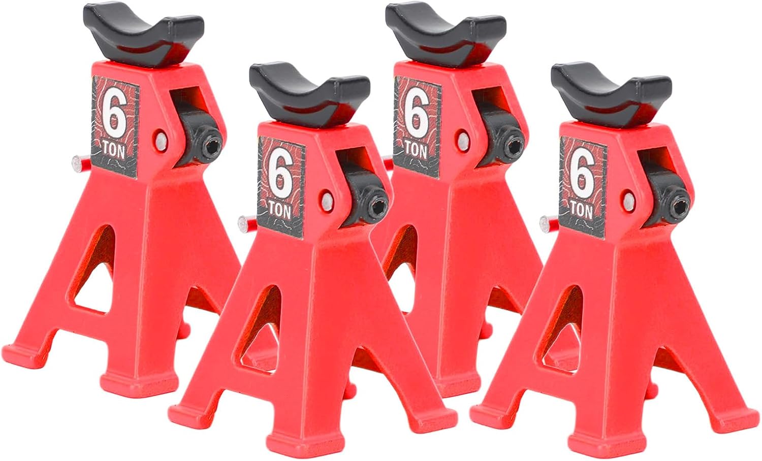 Cavalletto in Scala per Auto RC - Lega di Alluminio 4 Pezzi - immagine 2