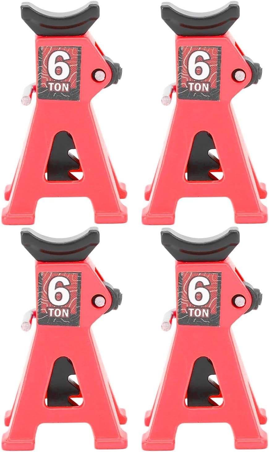 Cavalletto in Scala per Auto RC - Lega di Alluminio 4 Pezzi - immagine 4