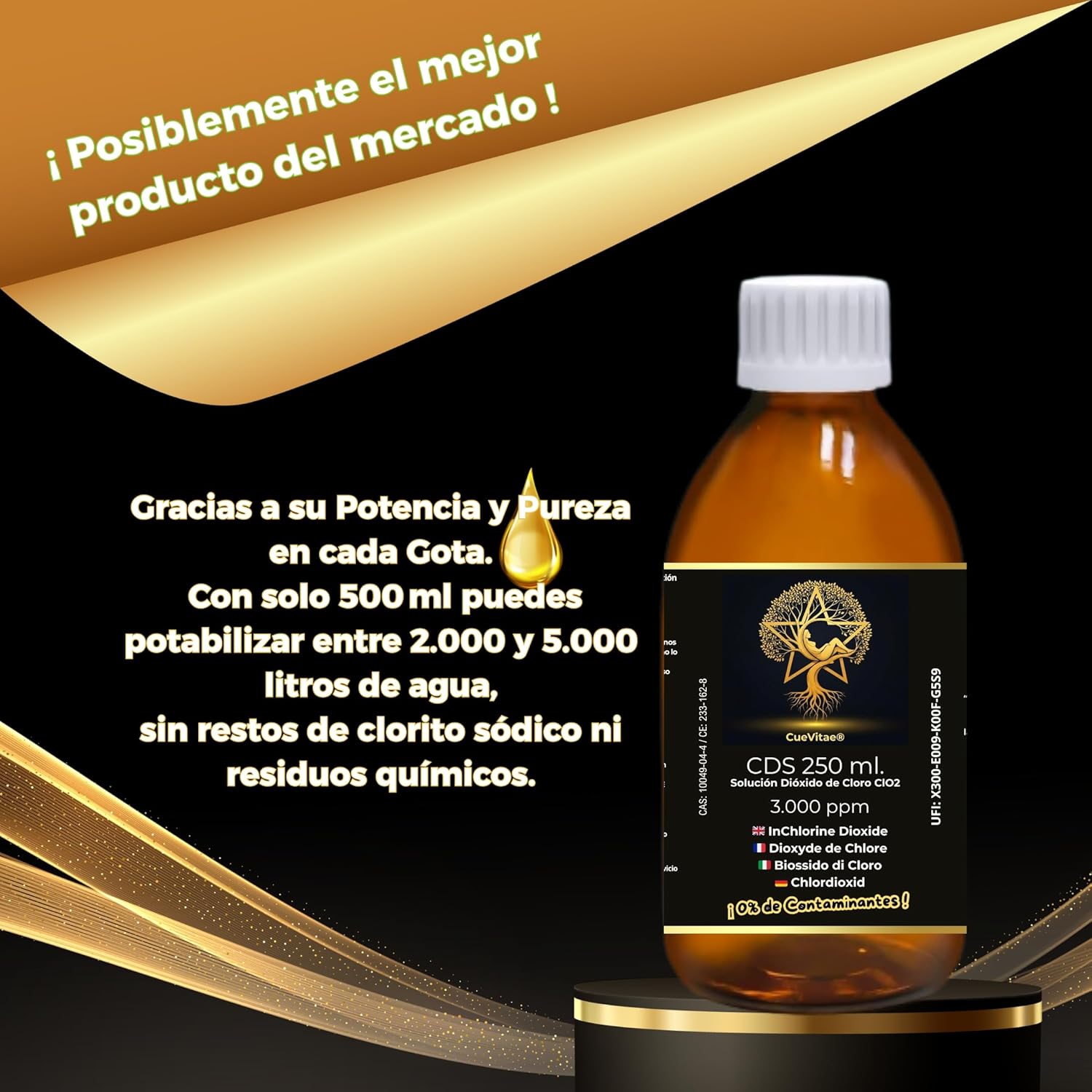 CDS 2x250 ml a 3000 PPM (500 ml) - immagine 7