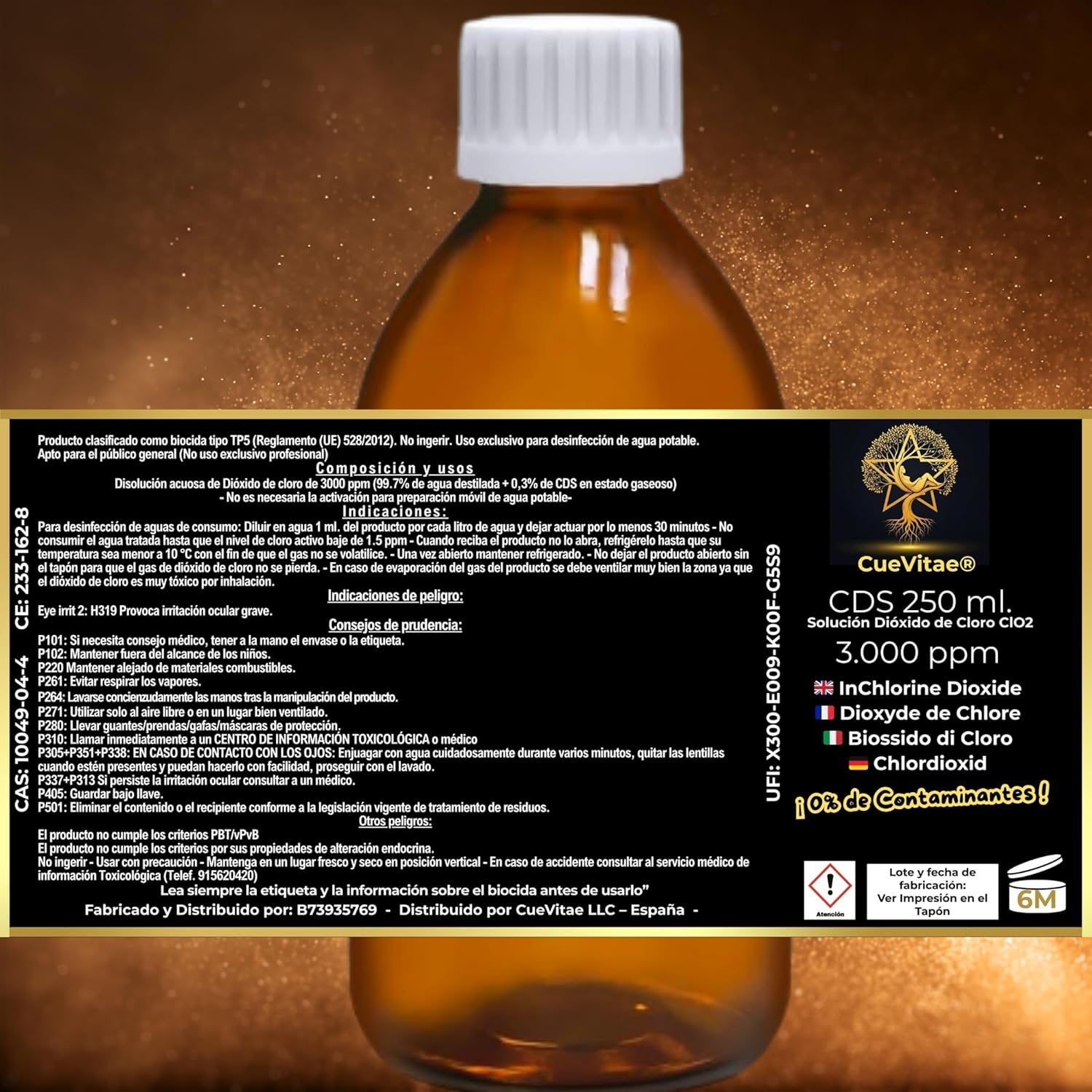 CDS 2x250 ml a 3000 PPM (500 ml) - immagine 8