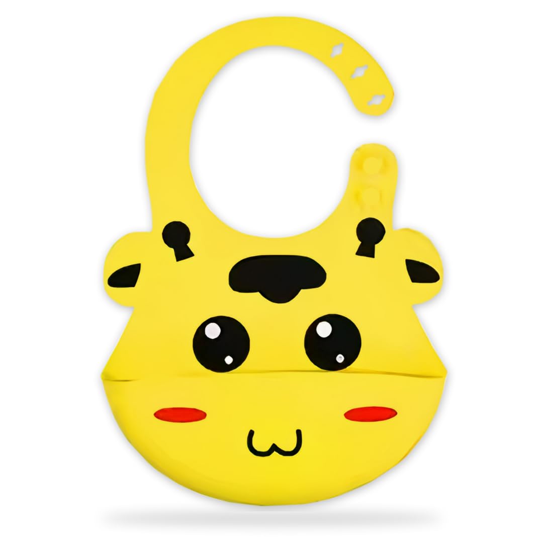 kina - Bavaglini in Silicone per Bambini con Tasca | Impermeabili, Morbidi, Regolabili | Ideali per lo Svezzamento | BPA Free