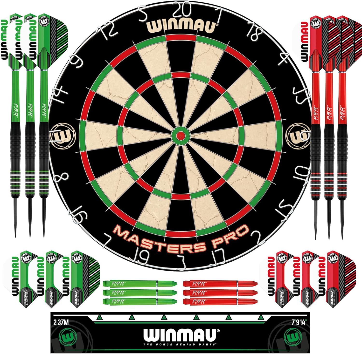 Winmau Darts - Masters Pro Premium Set Bersaglio Freccette - immagine 1
