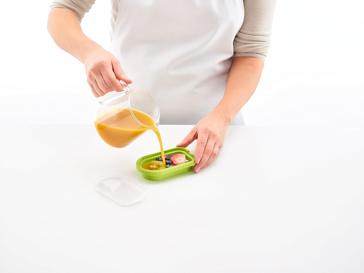 Lékué - Stampo Di Gelato Classico 4 Pezzi Multicolore - immagine 3