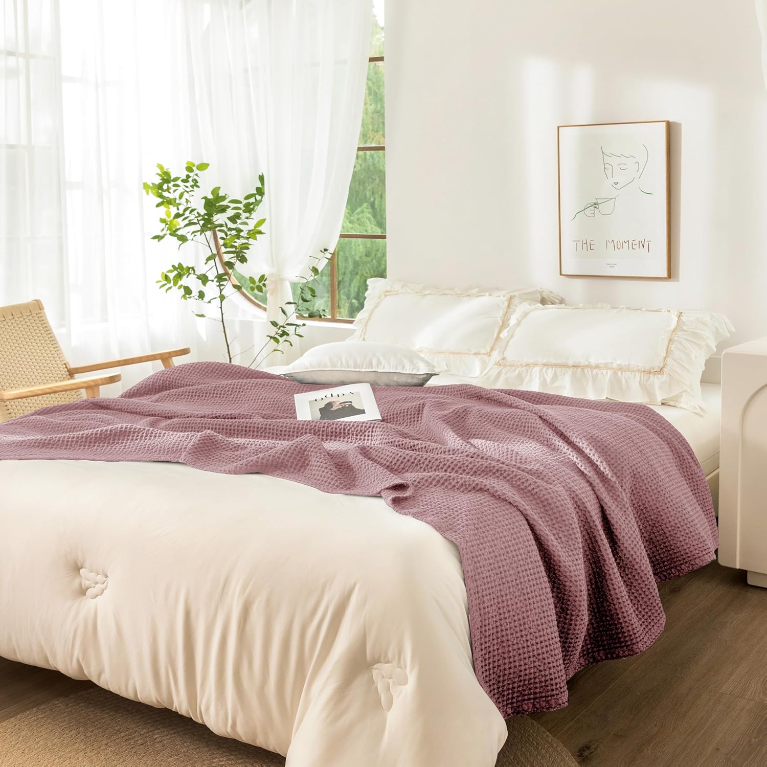 Chuffed Coperta 100% Cotone 270x230 cm, Loran - immagine 6