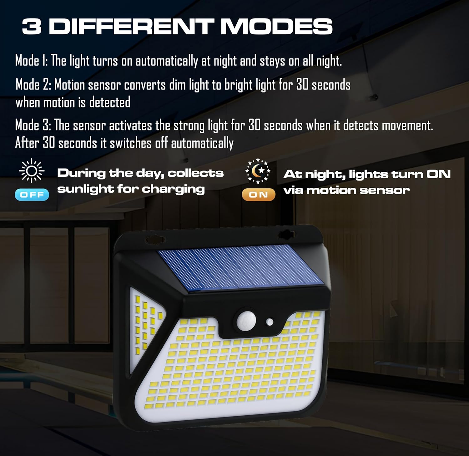 Lampade Solari da Esterno Potenti (Pack 6) - immagine 3