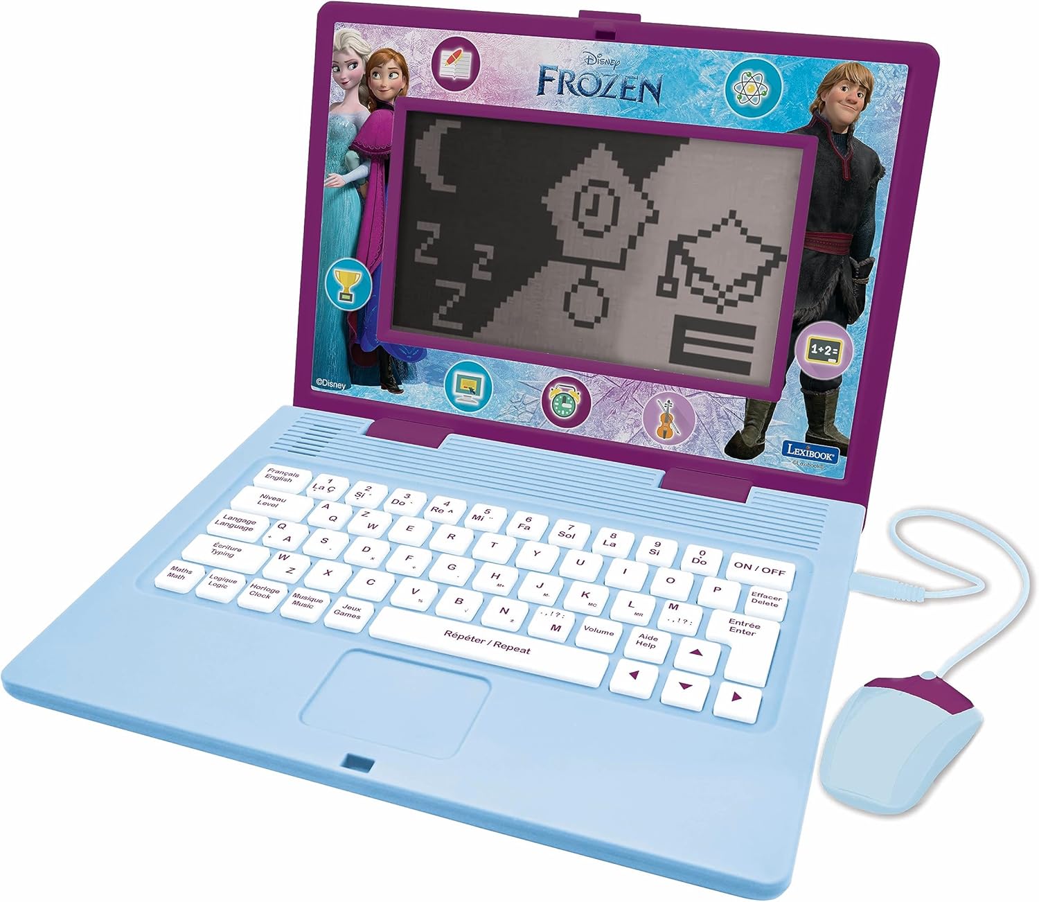 Lexibook Frozen - Computer Educativo Bilingue - immagine 1