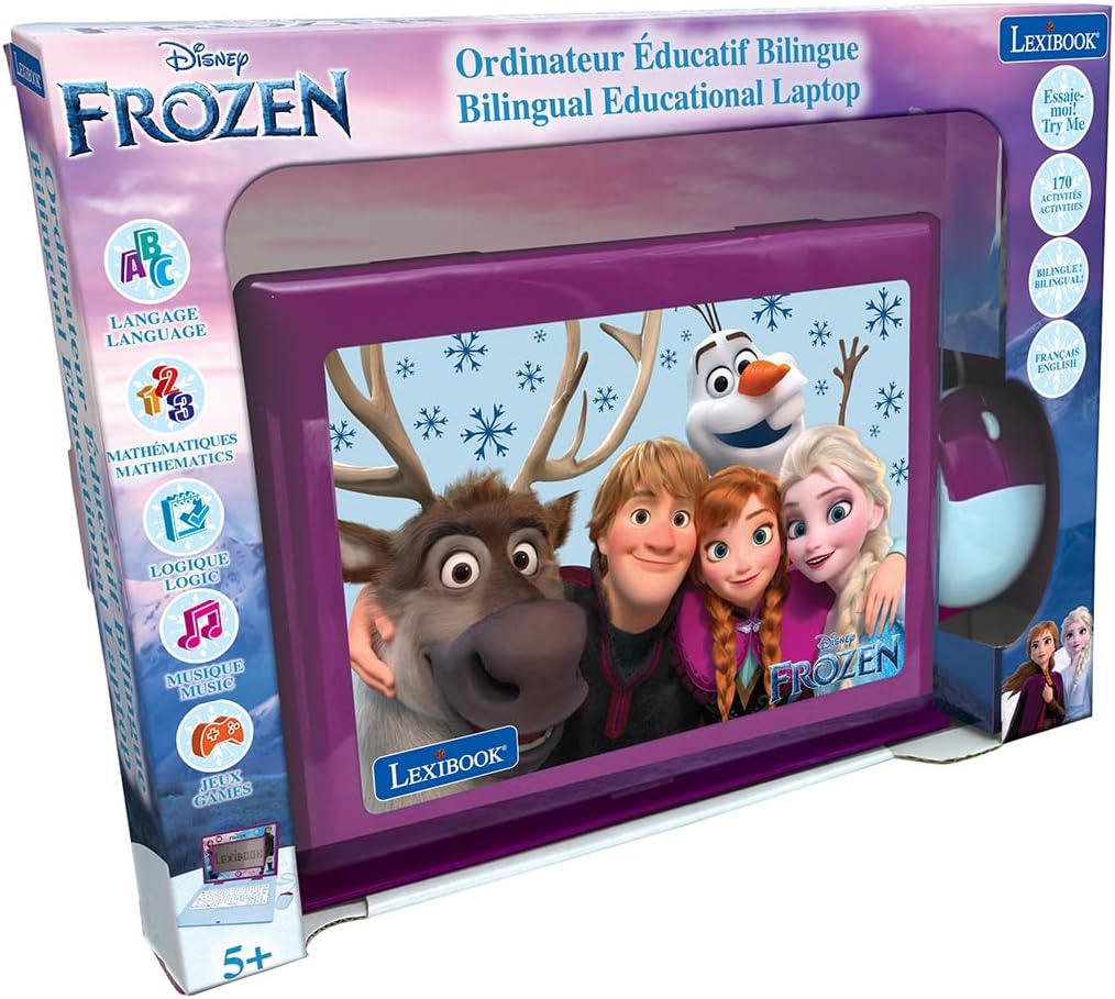 Lexibook Frozen - Computer Educativo Bilingue - immagine 3