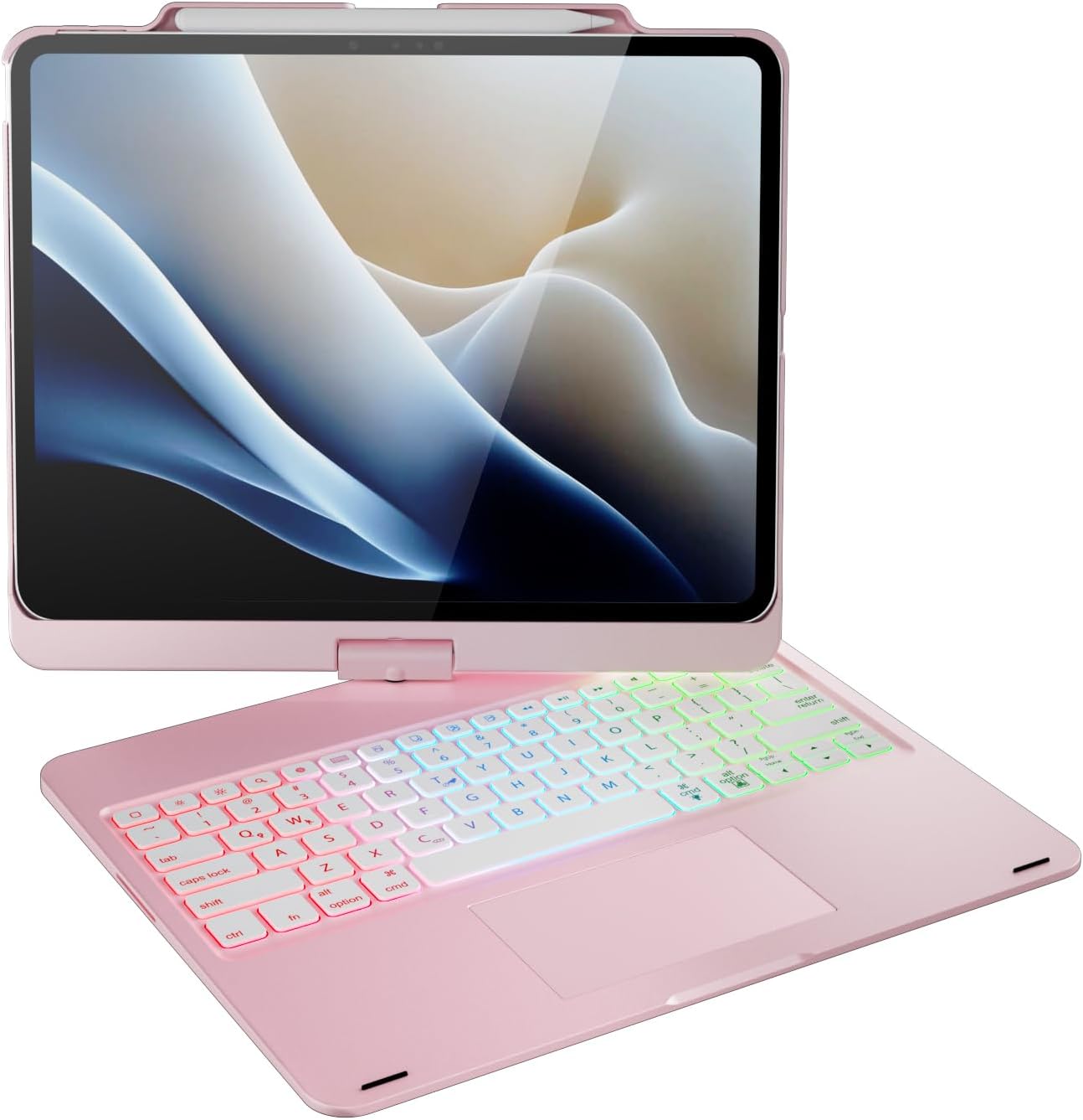 Doqo Custodia Tastiera 360° per iPad Air 13 M3/M2 - immagine 1