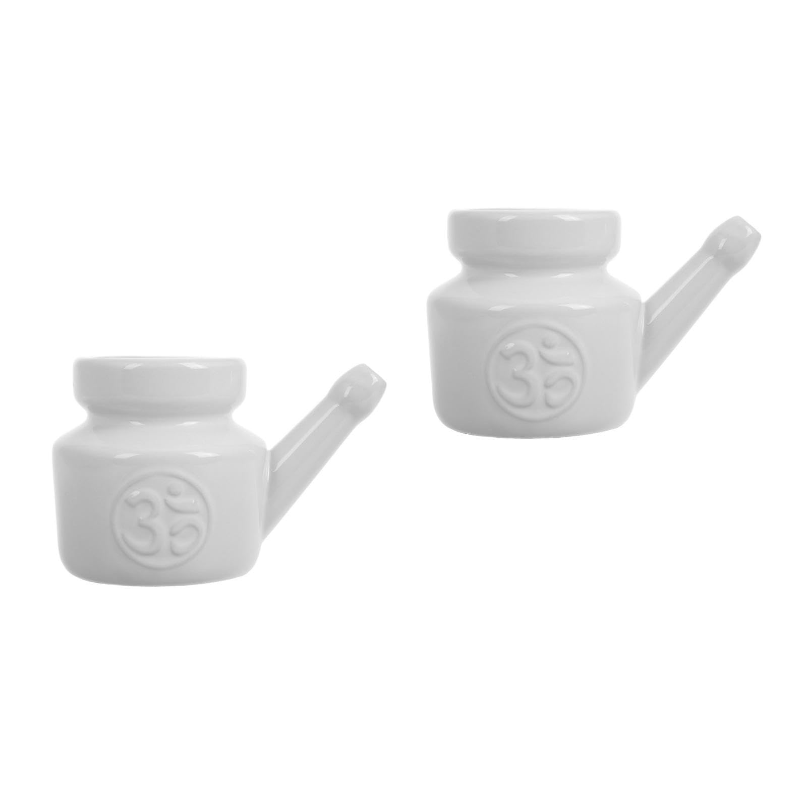 Healvian 2 Pezzi Pentola Neti in Ceramica