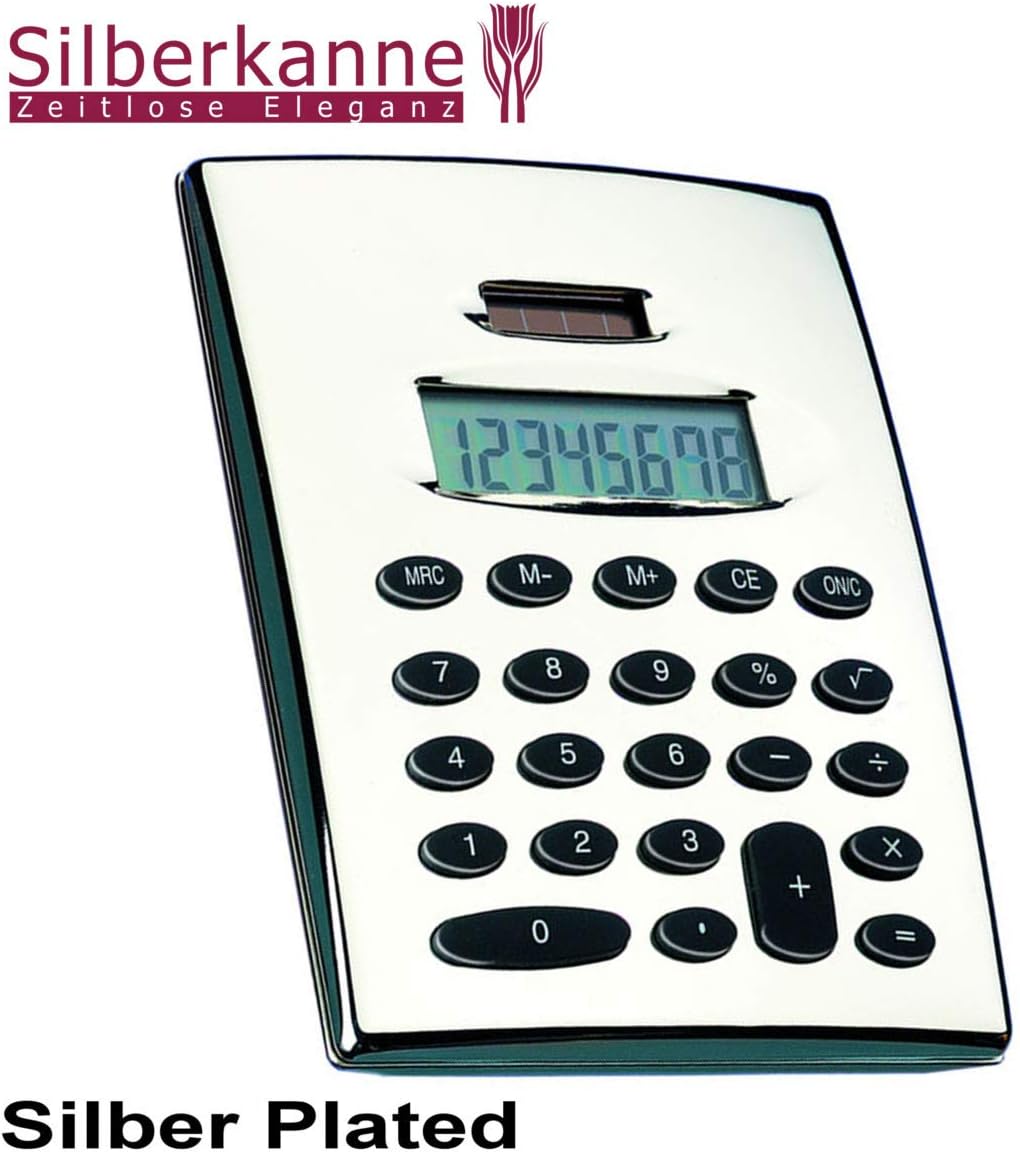 Silberkanne SILVER JUG Calcolatrice da Tavolo Classica - immagine 2