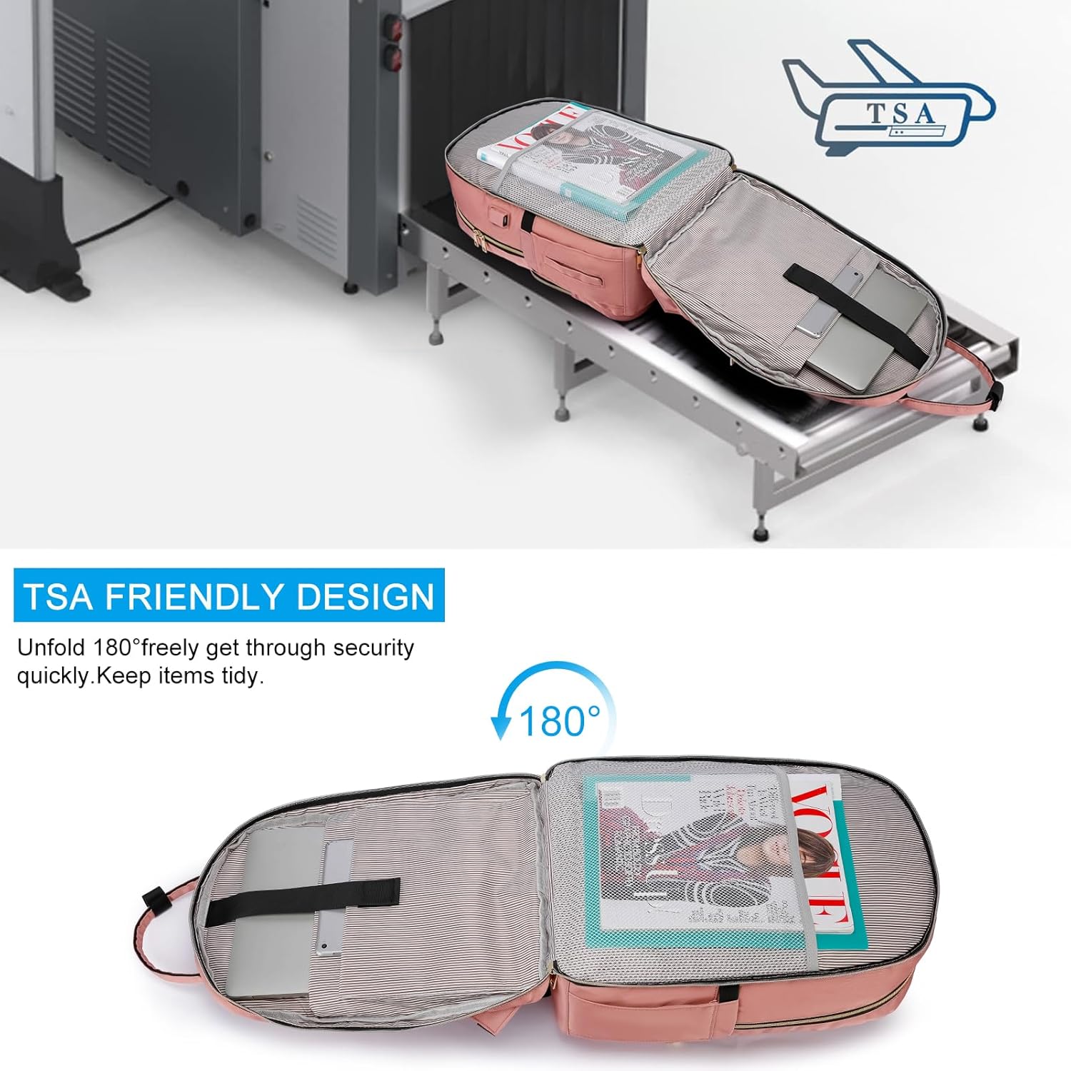 Zaino Donna/Ragazza con USB - immagine 6