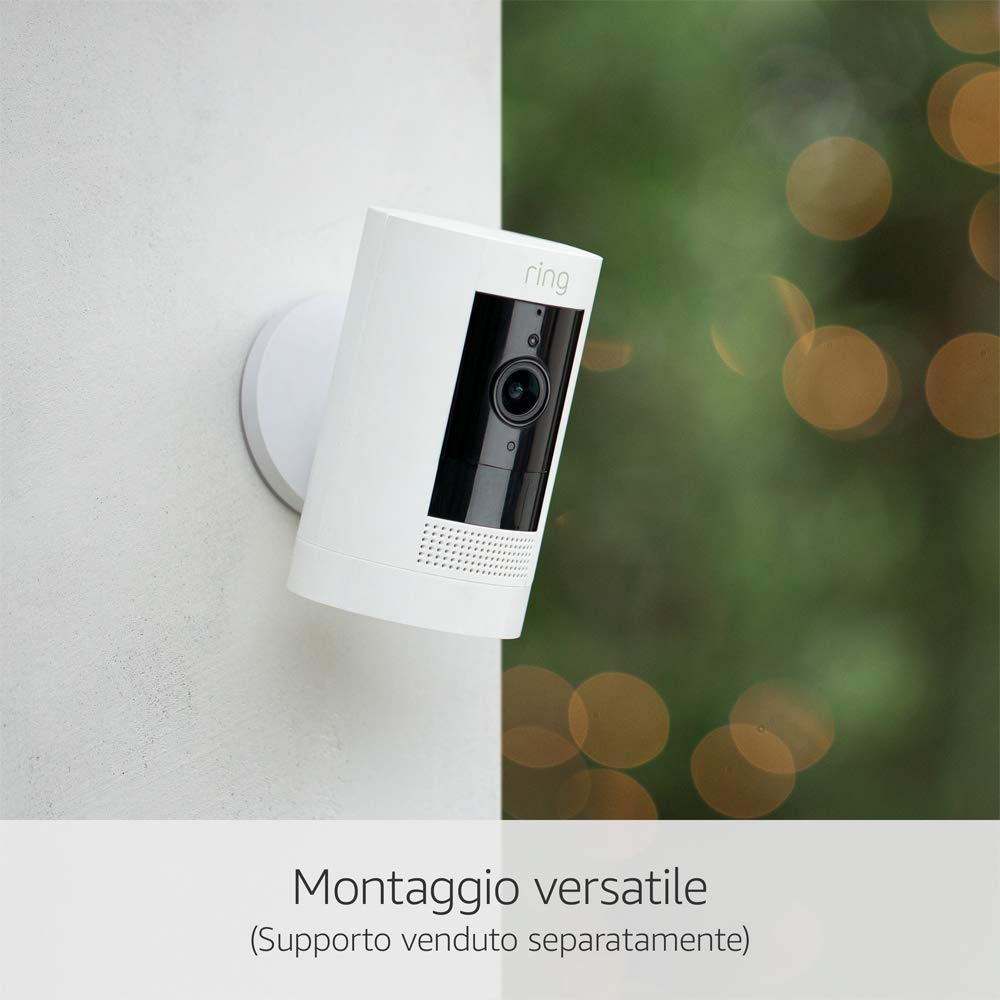 Ring Stick Up Cam - Videocamera Esterna a Batteria - immagine 4