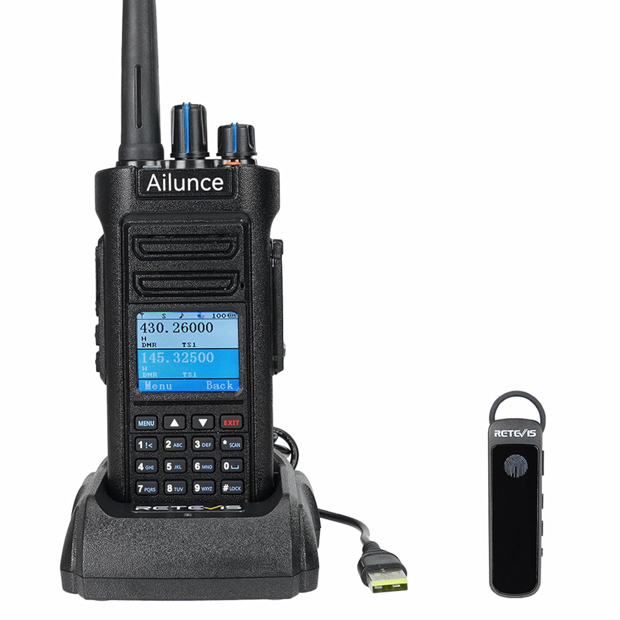 Retevis Ailunce HD2 Ham Radio DMR Dual Band IP67