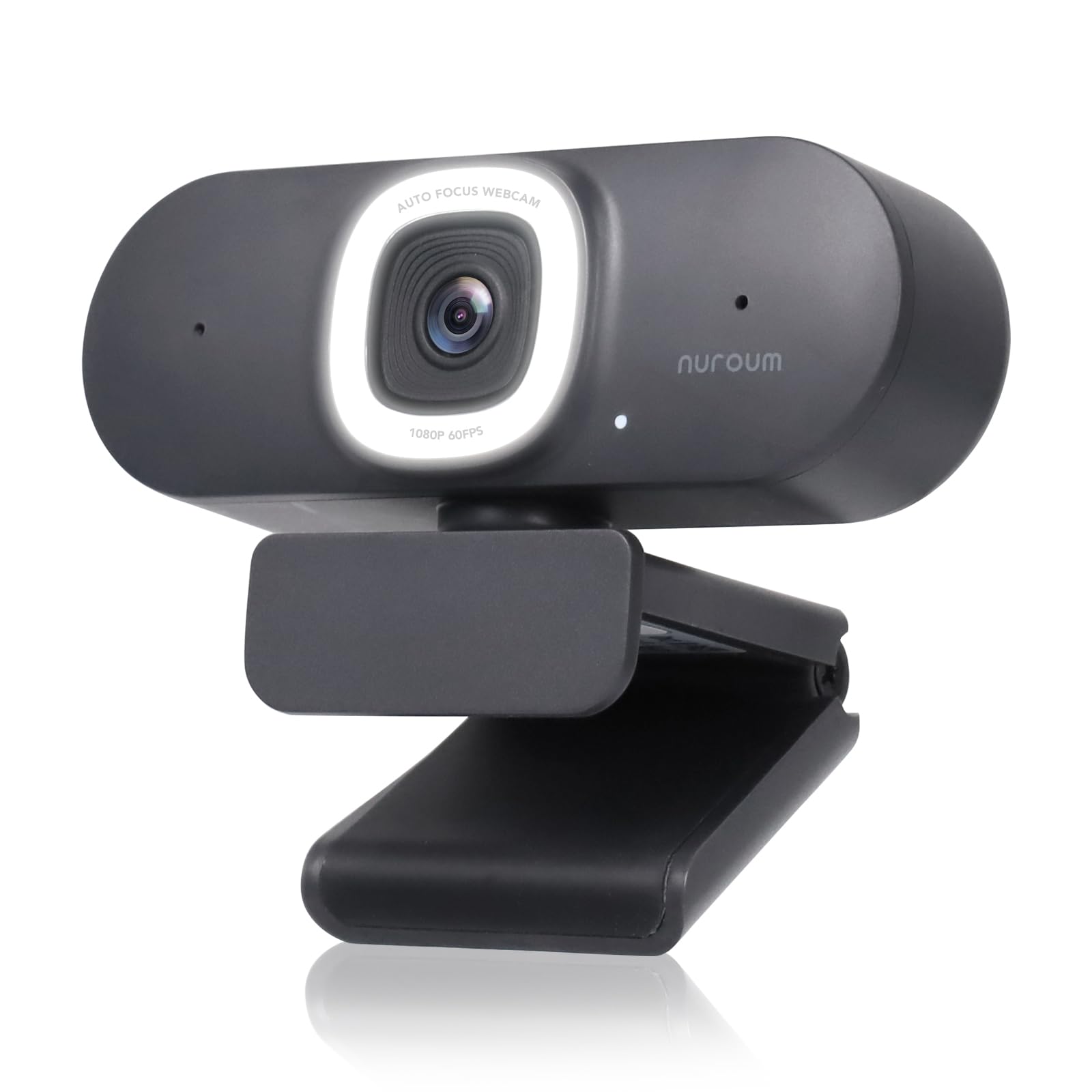Nuroum V15-AFL Webcam Streaming 1080P 60fps con Luce