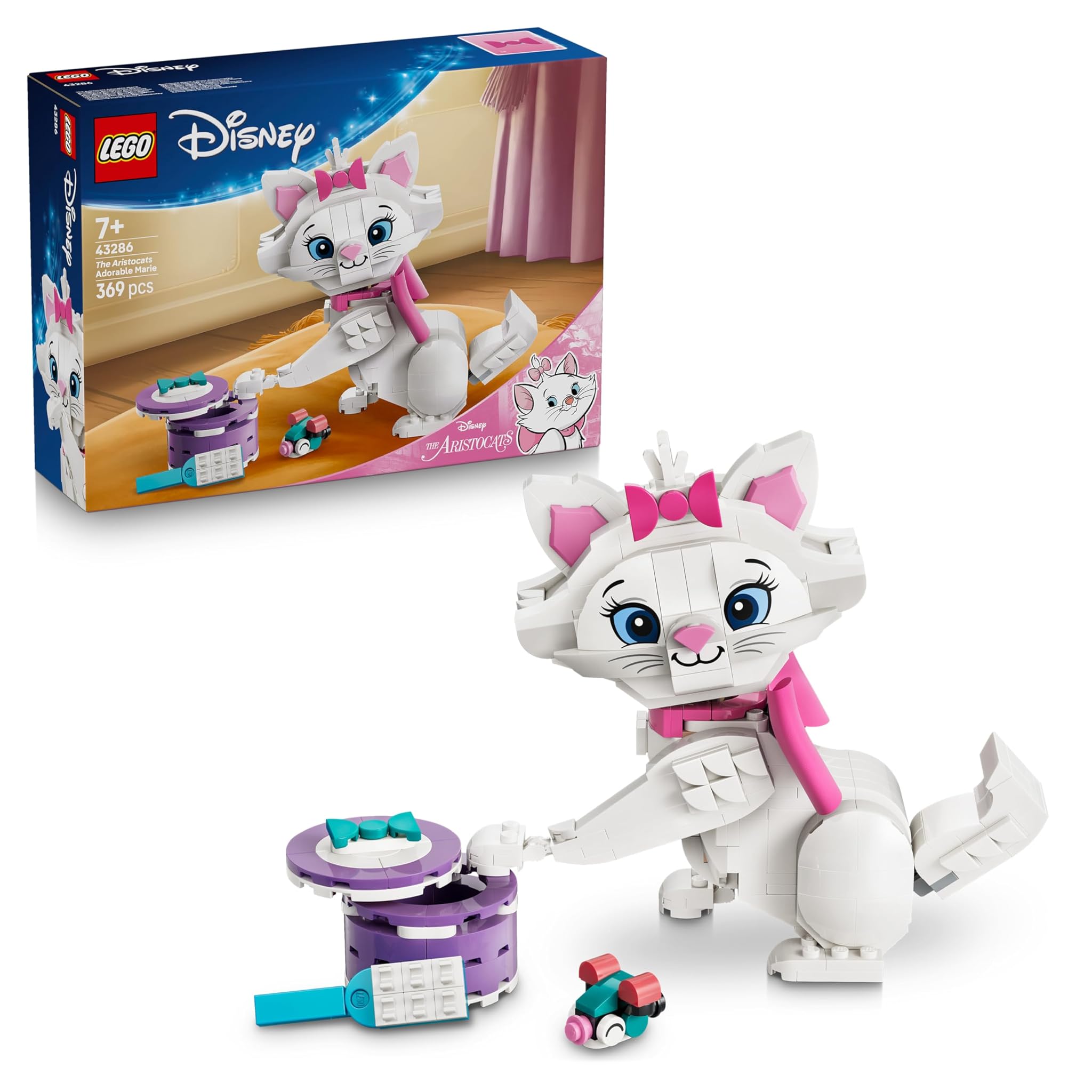 Lego Disney Adorabile Minou de Gli Aristogatti 43286