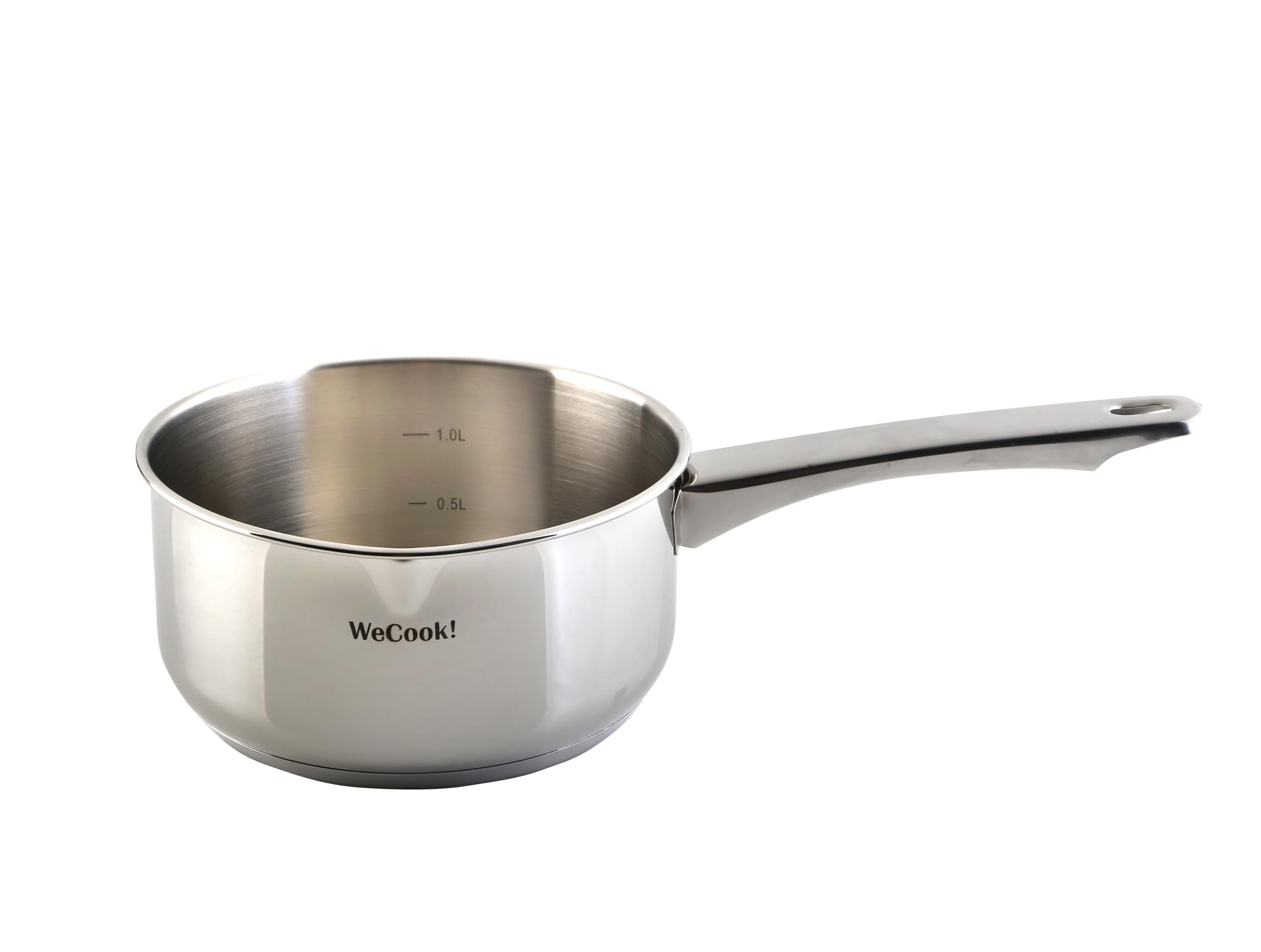 Wecook! Casseruola Induzione Acciaio Inox 18/10 Ø 20 cm