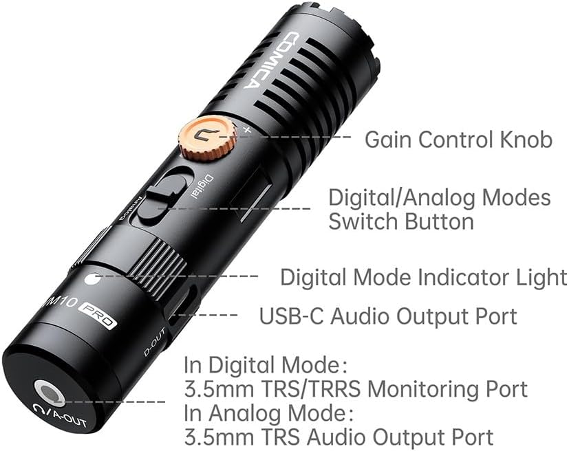 Comica Microfono Direzionale VM10 Pro USB-C - immagine 2