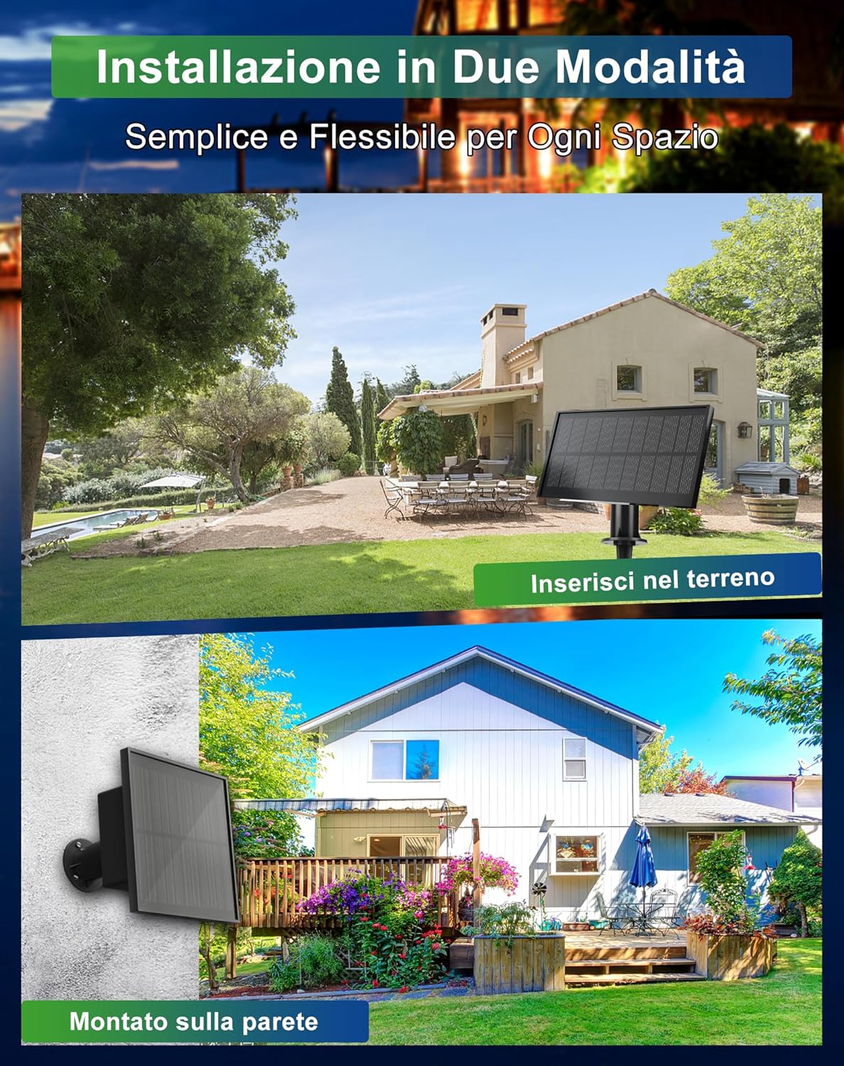 Zuske Catena Luminosa Esterno Solare 15M, Bianco Caldo - immagine 6