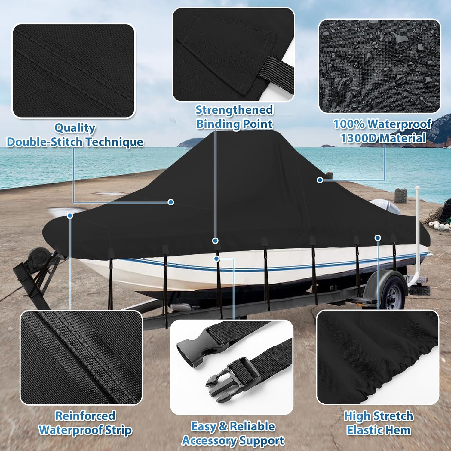 Solim Copertura Console Centrale Barca 43-48cm - immagine 3