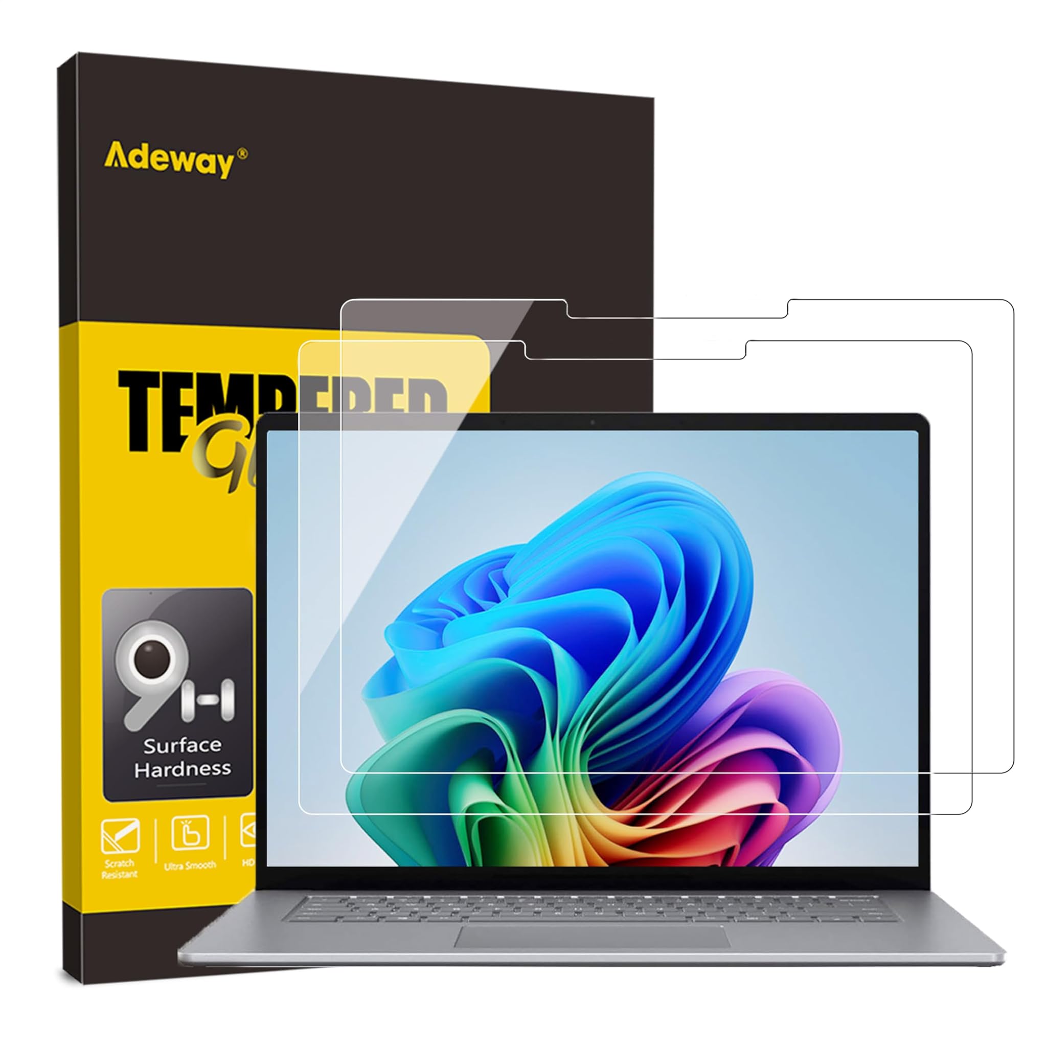 Adeway Pellicola Protettiva per Surface Laptop 7 15 Pollici