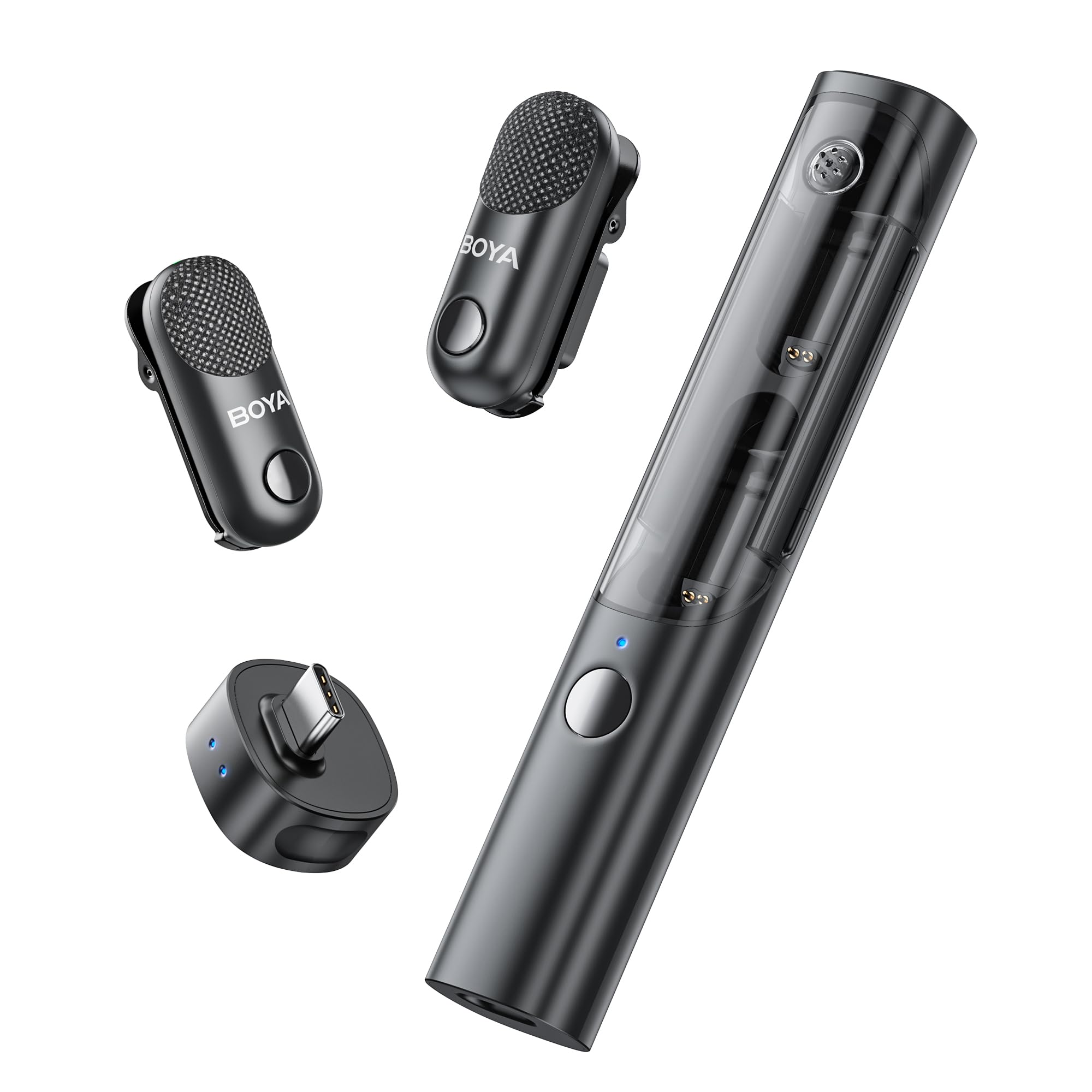 Boya Magic Microfono Wireless USB-C per iPhone/Android