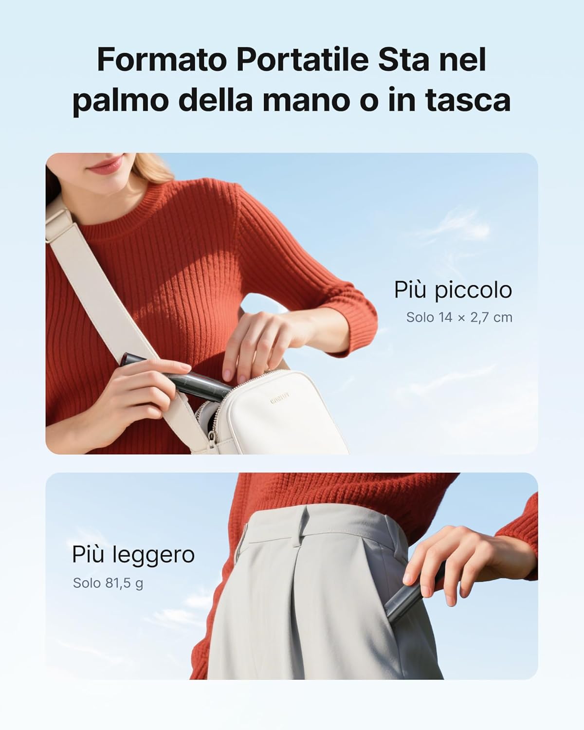 Boya Magic Microfono Wireless USB-C per iPhone/Android - immagine 3