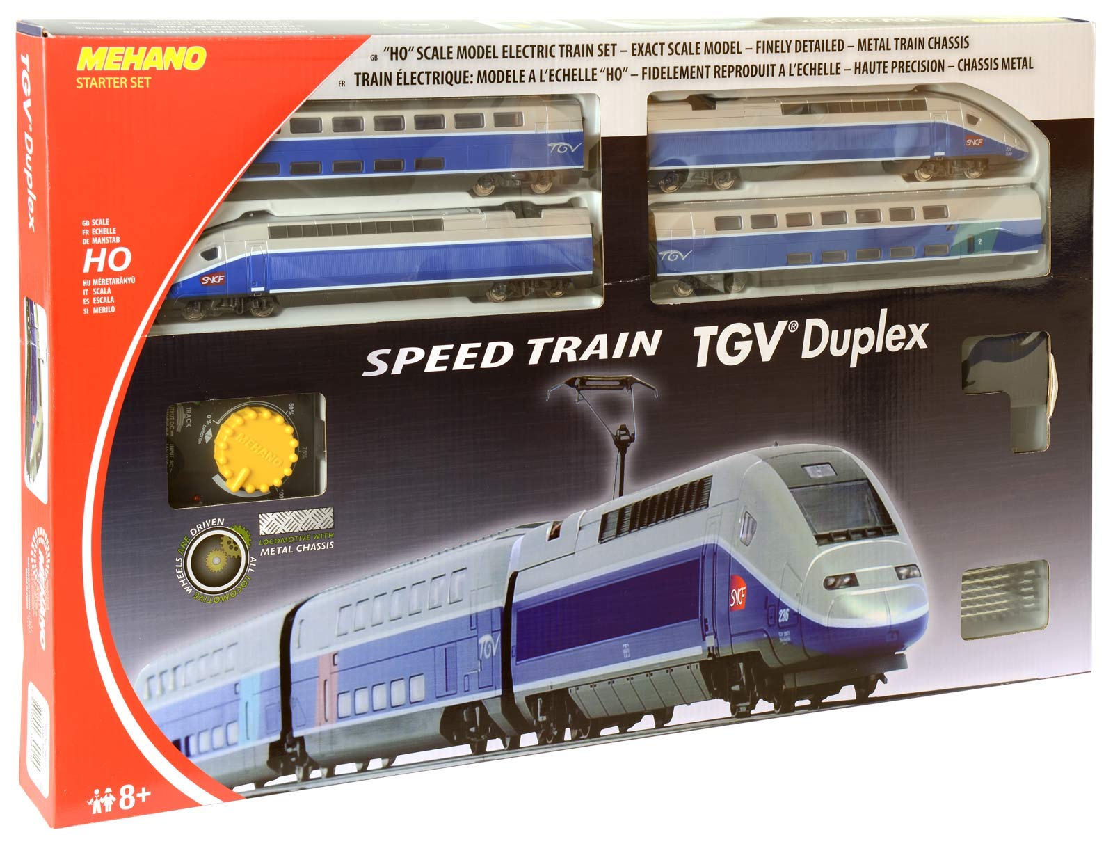 Mehano T681 TGV Duplex Set H0 Modellesenbahn, T681