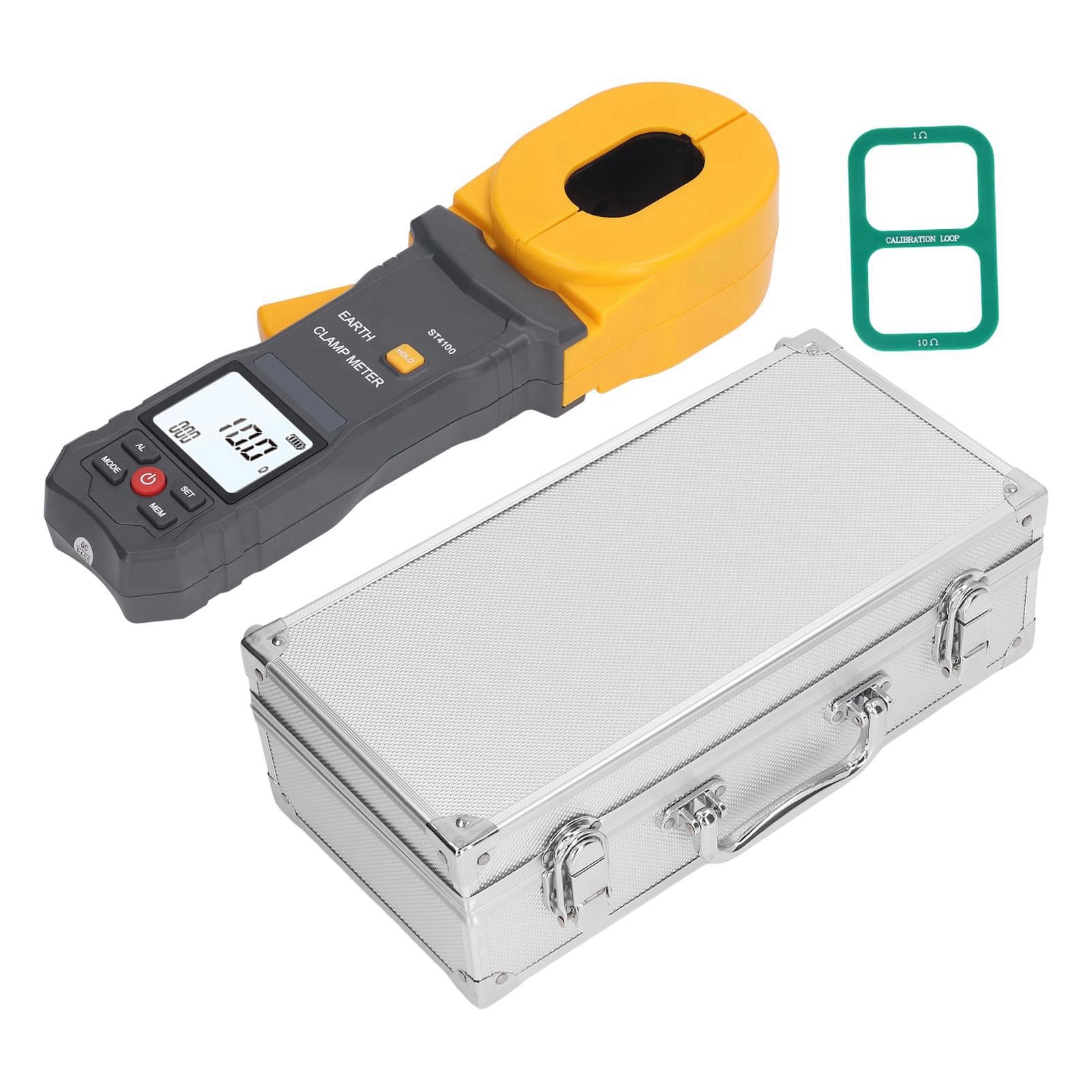 Misuratore di Resistenza di Terra a Pinza Digitale LCD