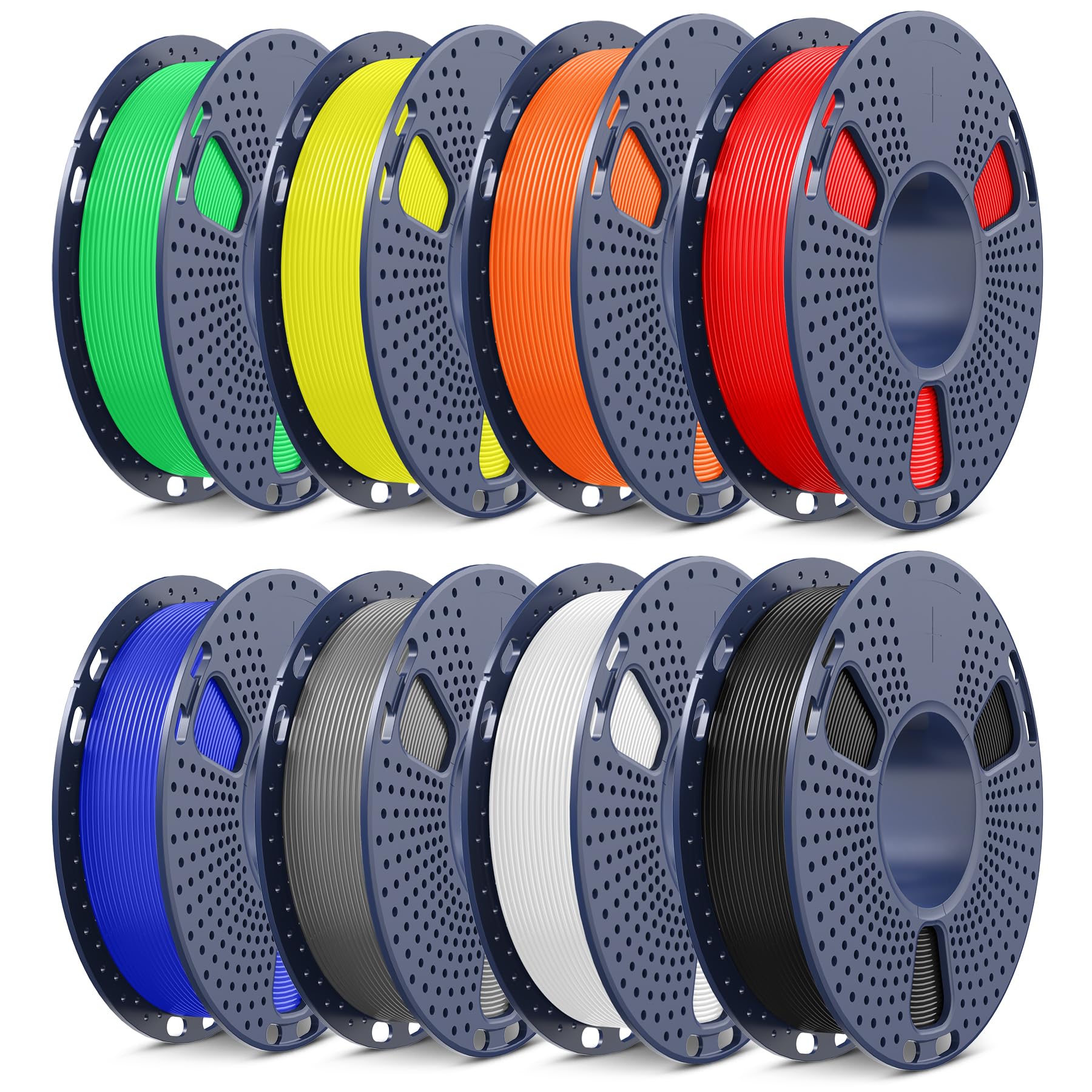 Sunlu PLA+2.0 Filament Bundle 2kg (8x250G)