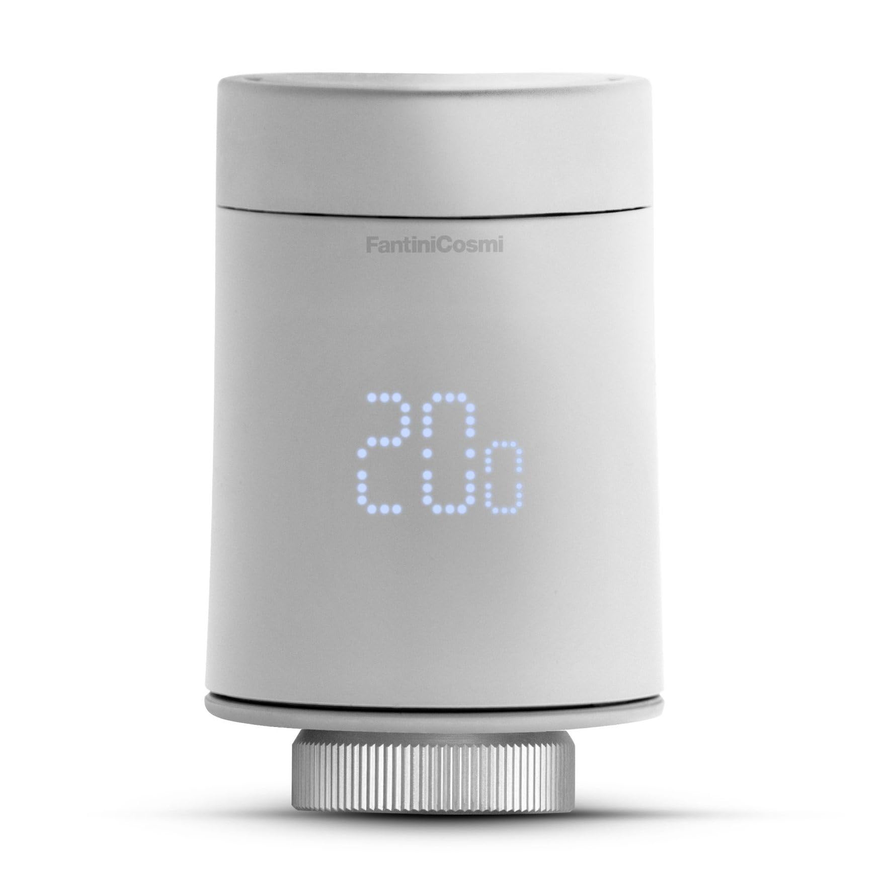O70RL Testina termostatica radio LoRa per radiatore a batteria Fantini Cosmi