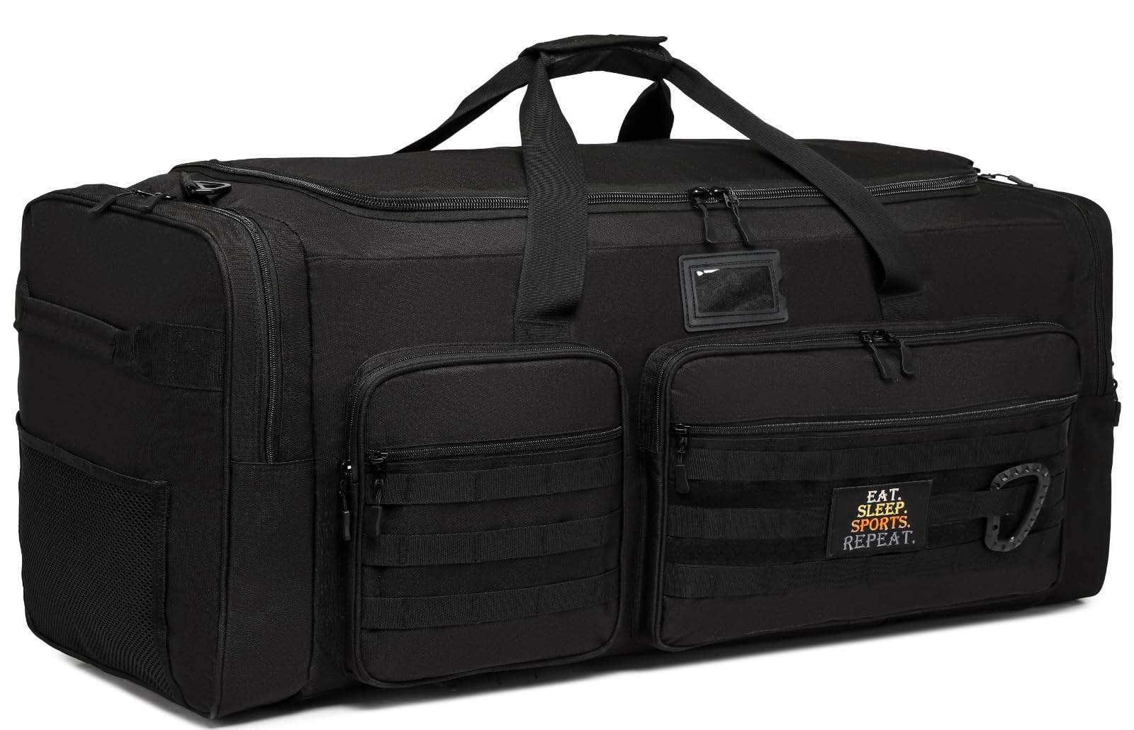 BlesMaller Borsa da Viaggio 130L Pieghevole, Nero