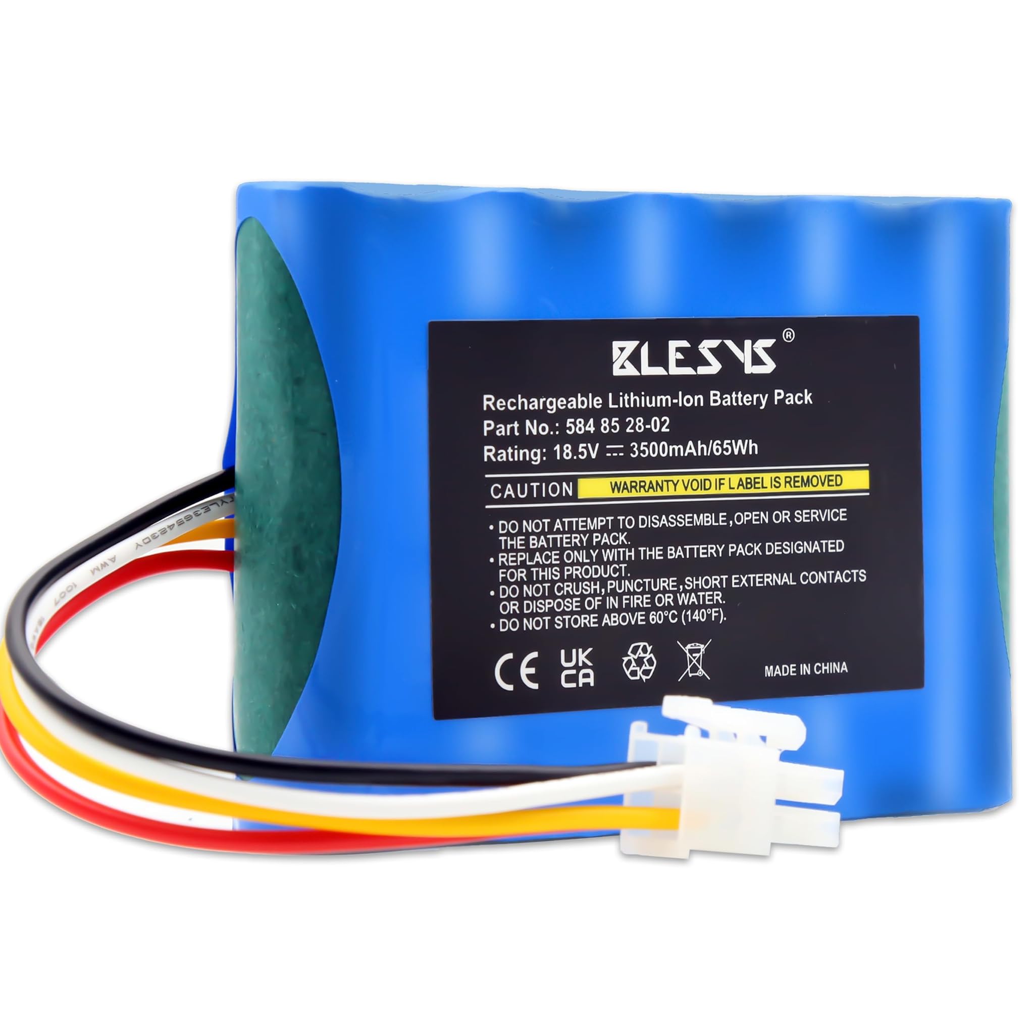 Blesys Batteria 3500mAh per Gardena Sileno City/Life