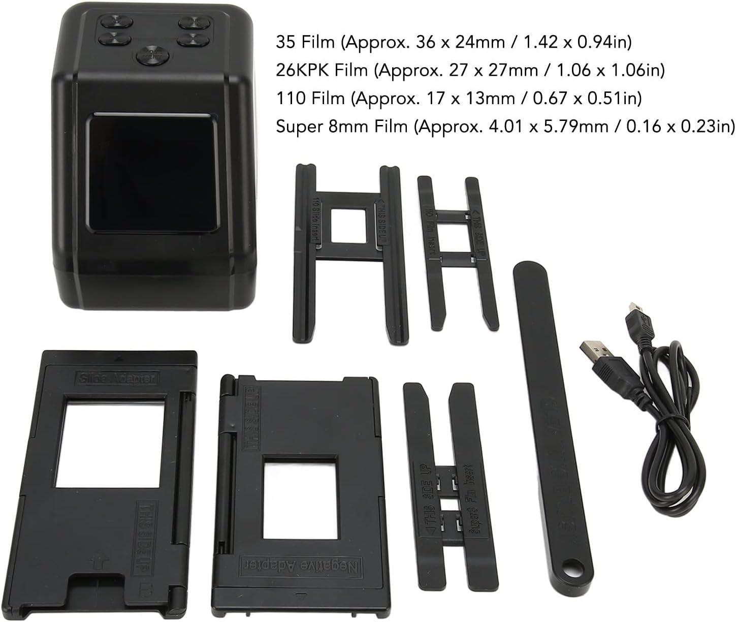 Scanner per Pellicole e Diapositive con Schermo LCD 2.0" - immagine 4