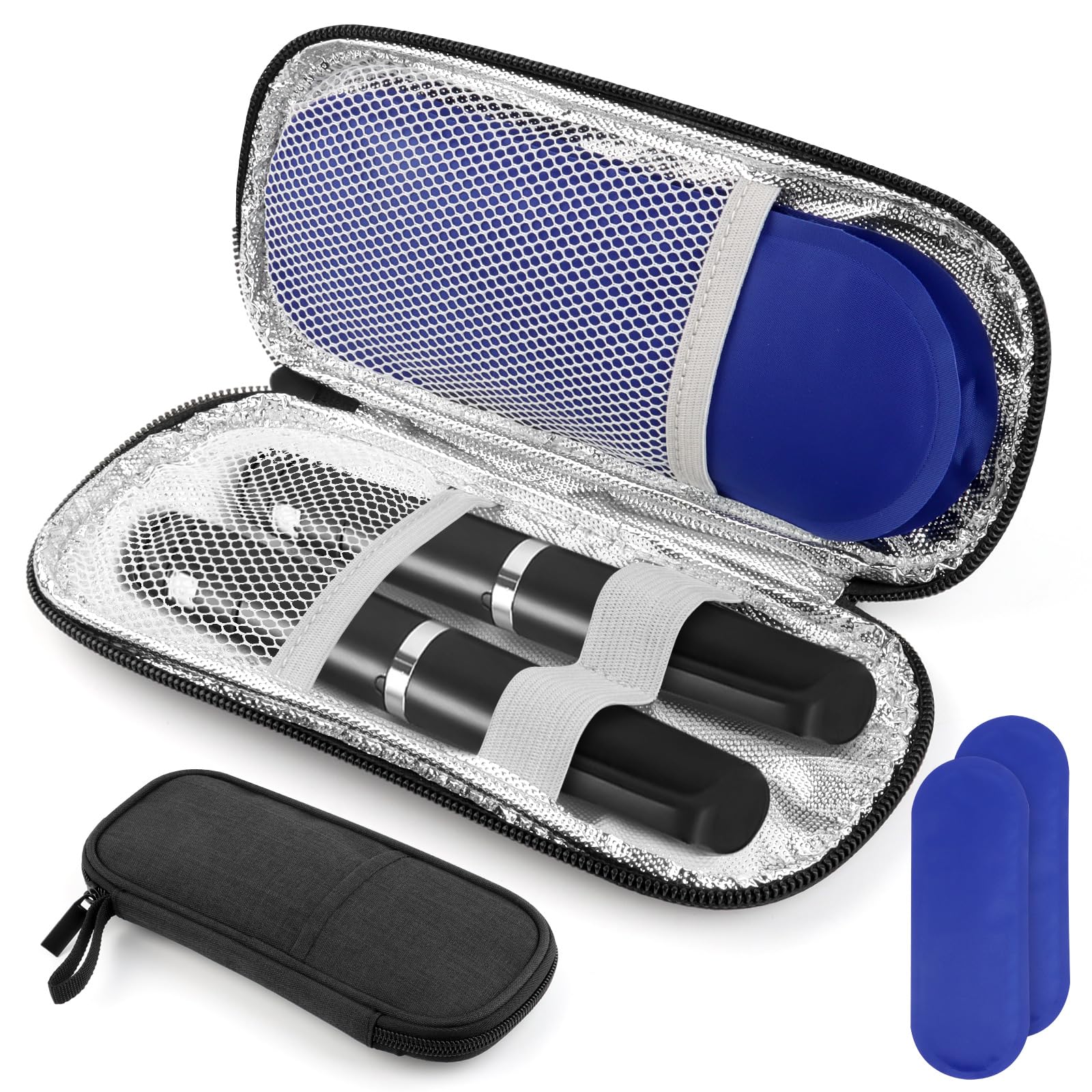 Borsa Termica per Insulina con 2 Impacchi di Ghiaccio