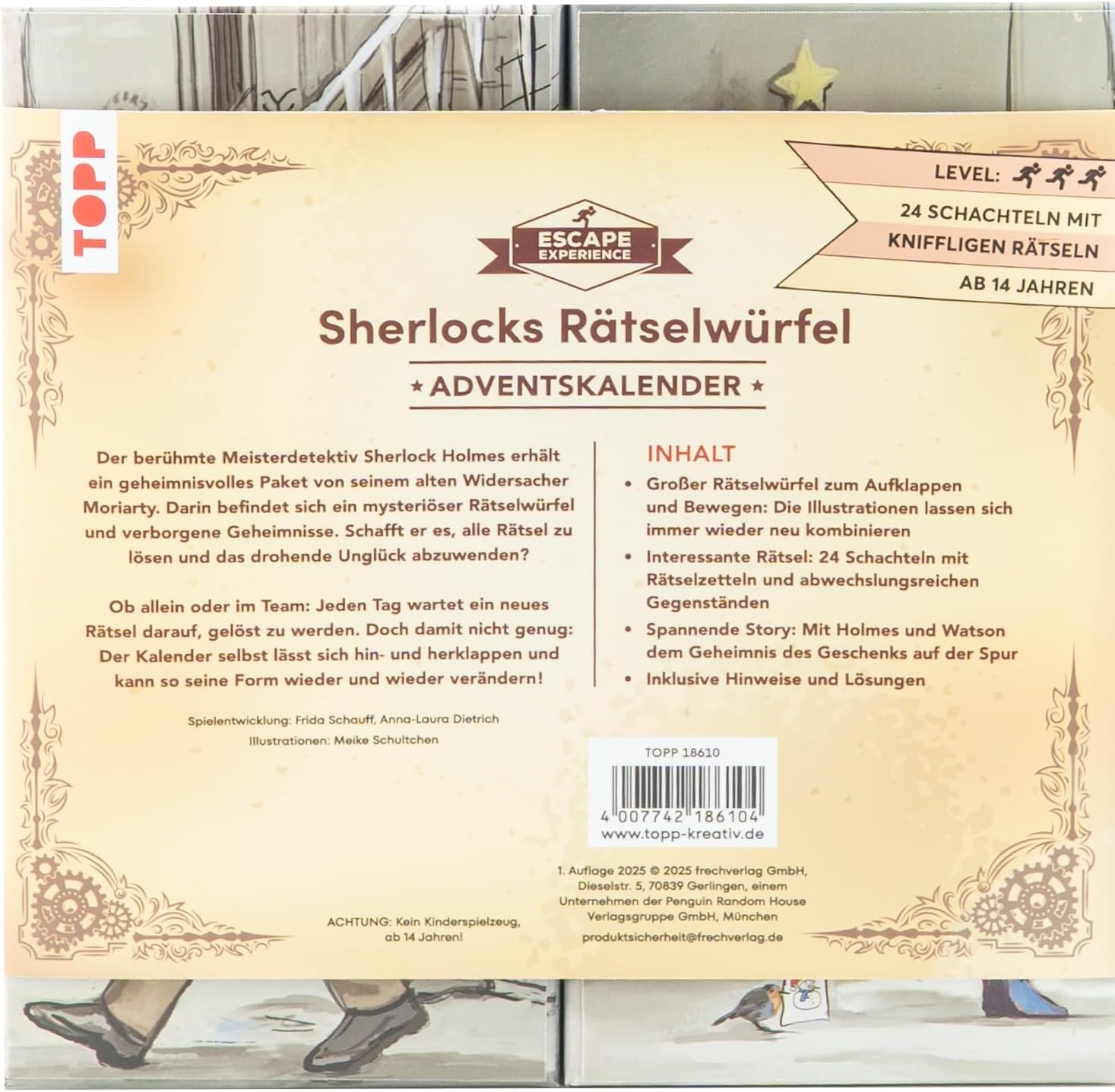 TOPP Calendario dell'Avvento Escape Experience - Sherlock Holmes - immagine 2