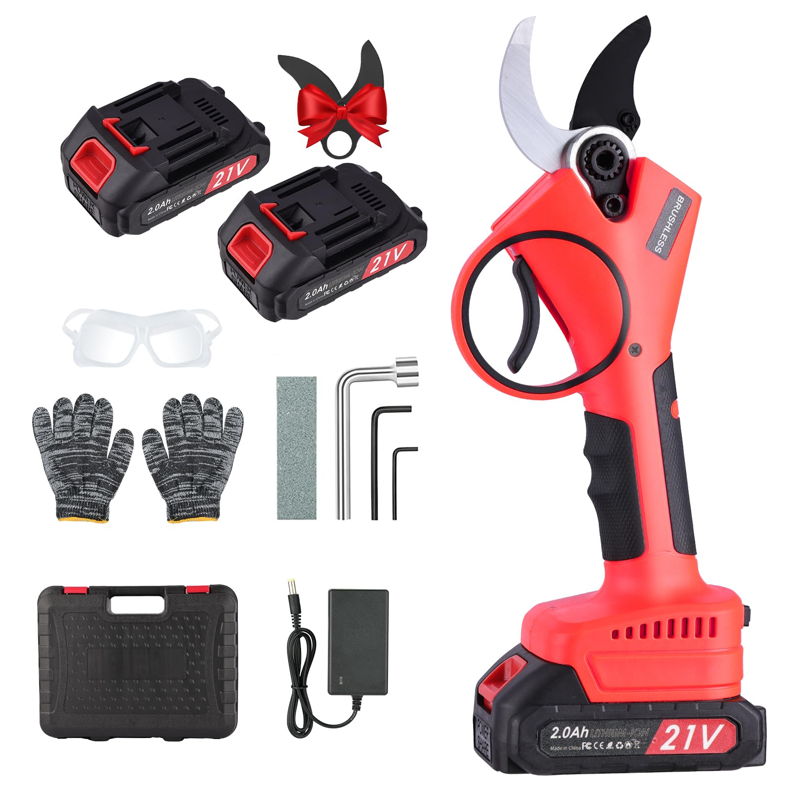 Forbici Potatura a Batteria 40 mm, Motore Brushless