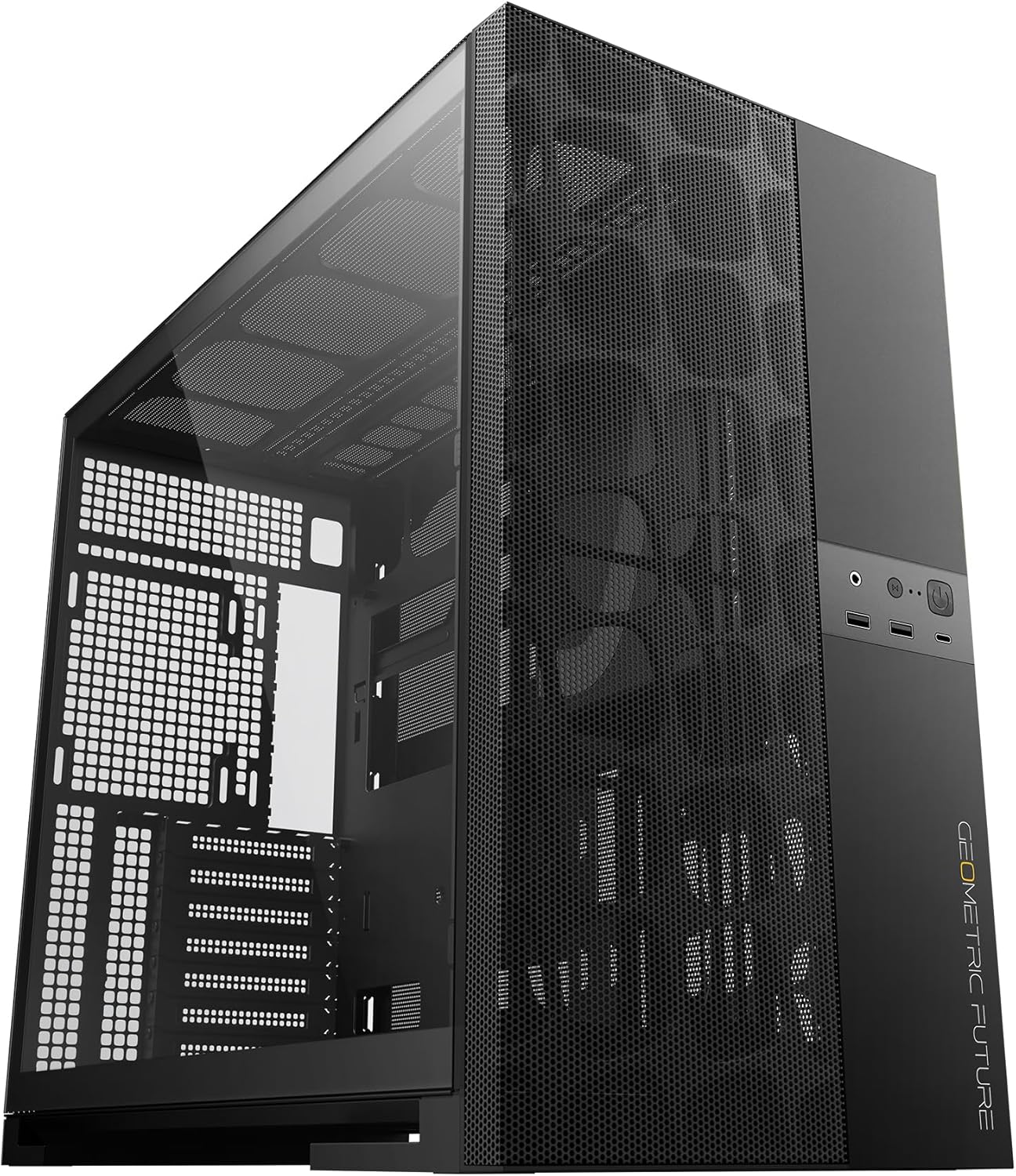 Geometric Future M5 Vent Mesh - Case Gaming E-ATX/ATX, Nero - immagine 1