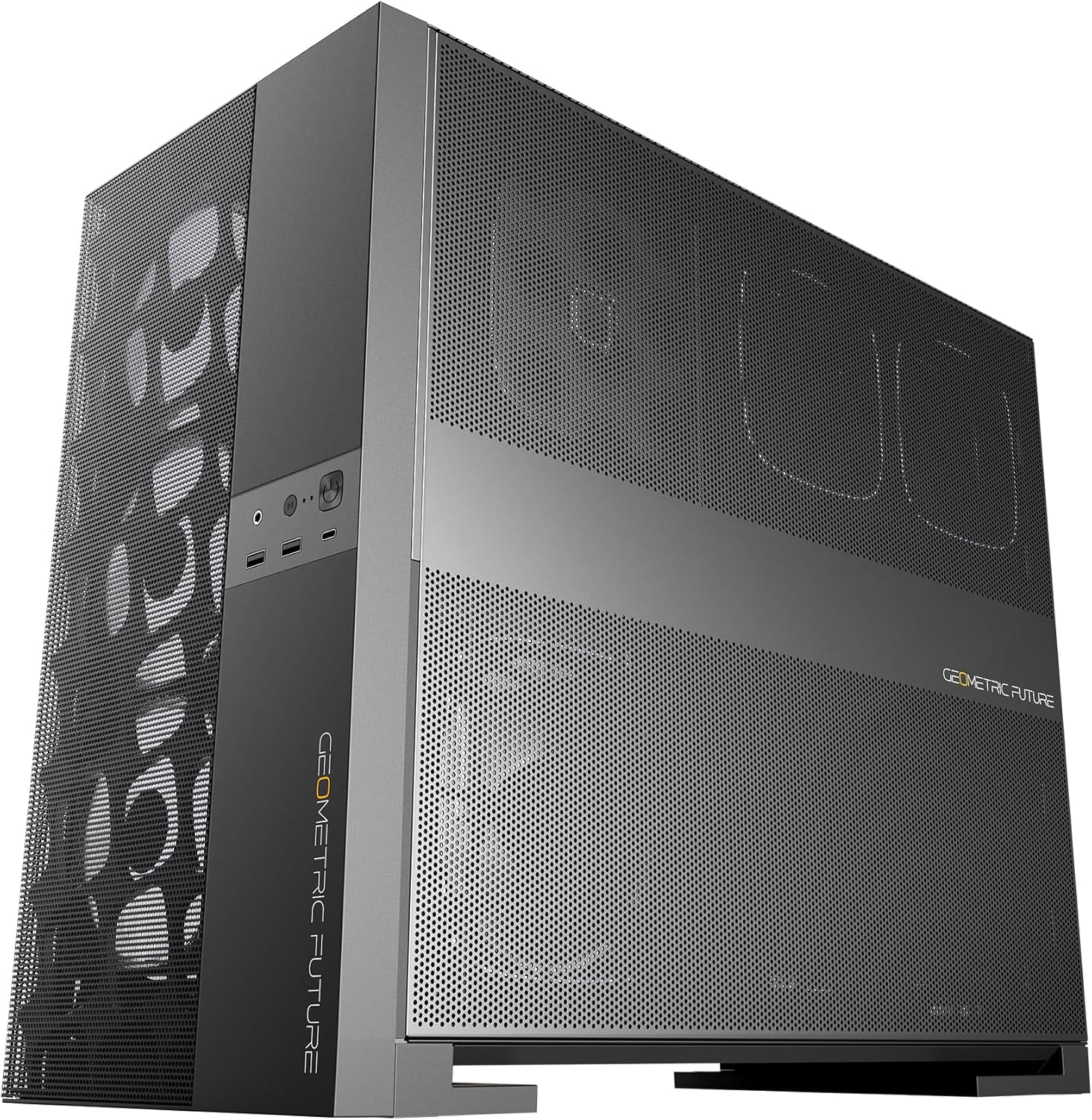 Geometric Future M5 Vent Mesh - Case Gaming E-ATX/ATX, Nero - immagine 3